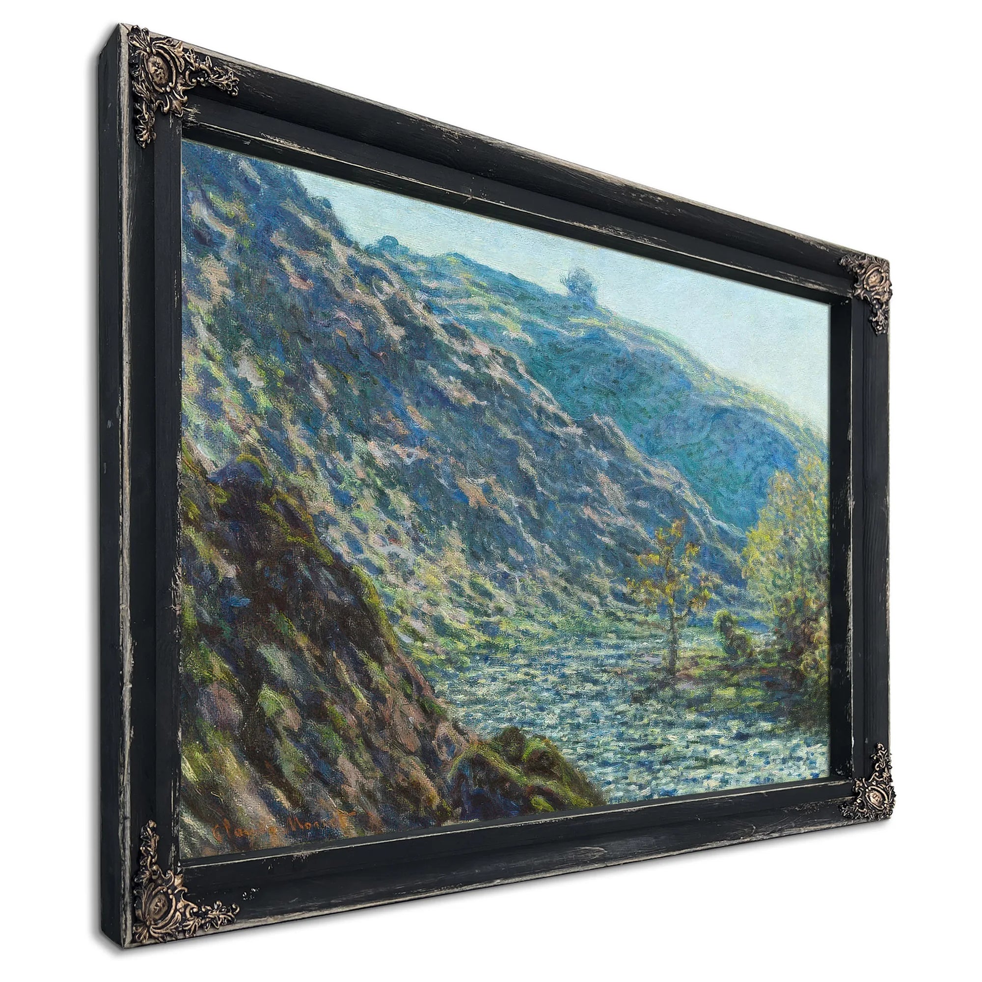 The Petite Creuse River By Claude Monet Fine Art Print