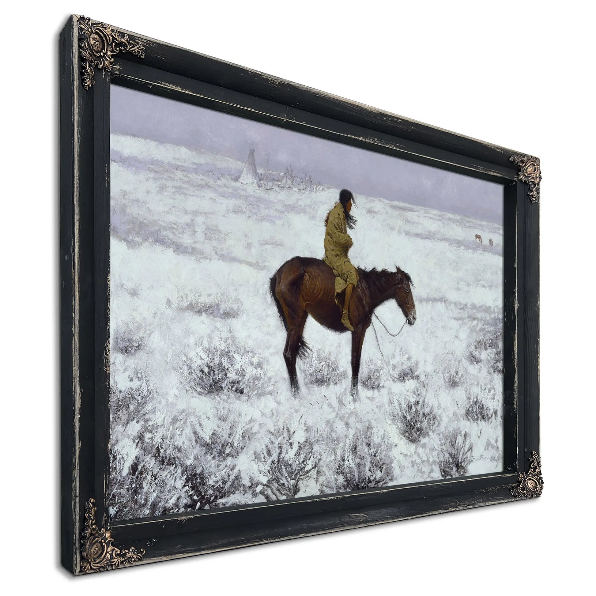 The Herd Boy by Frederic Remington
