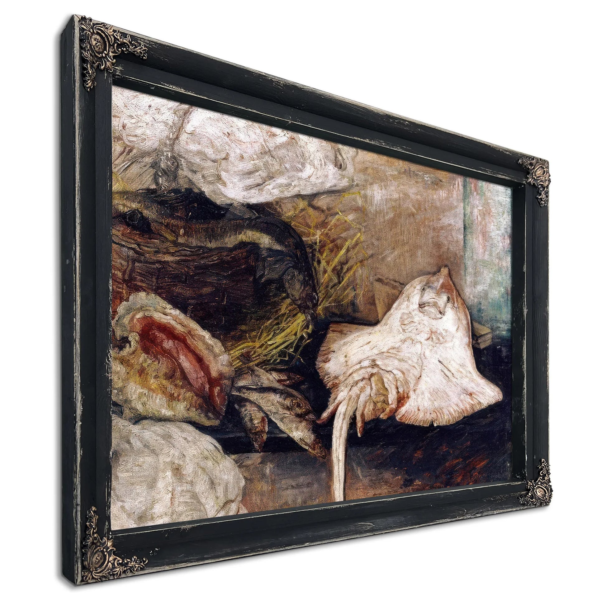 The Skate By James Ensor Fine Art Print