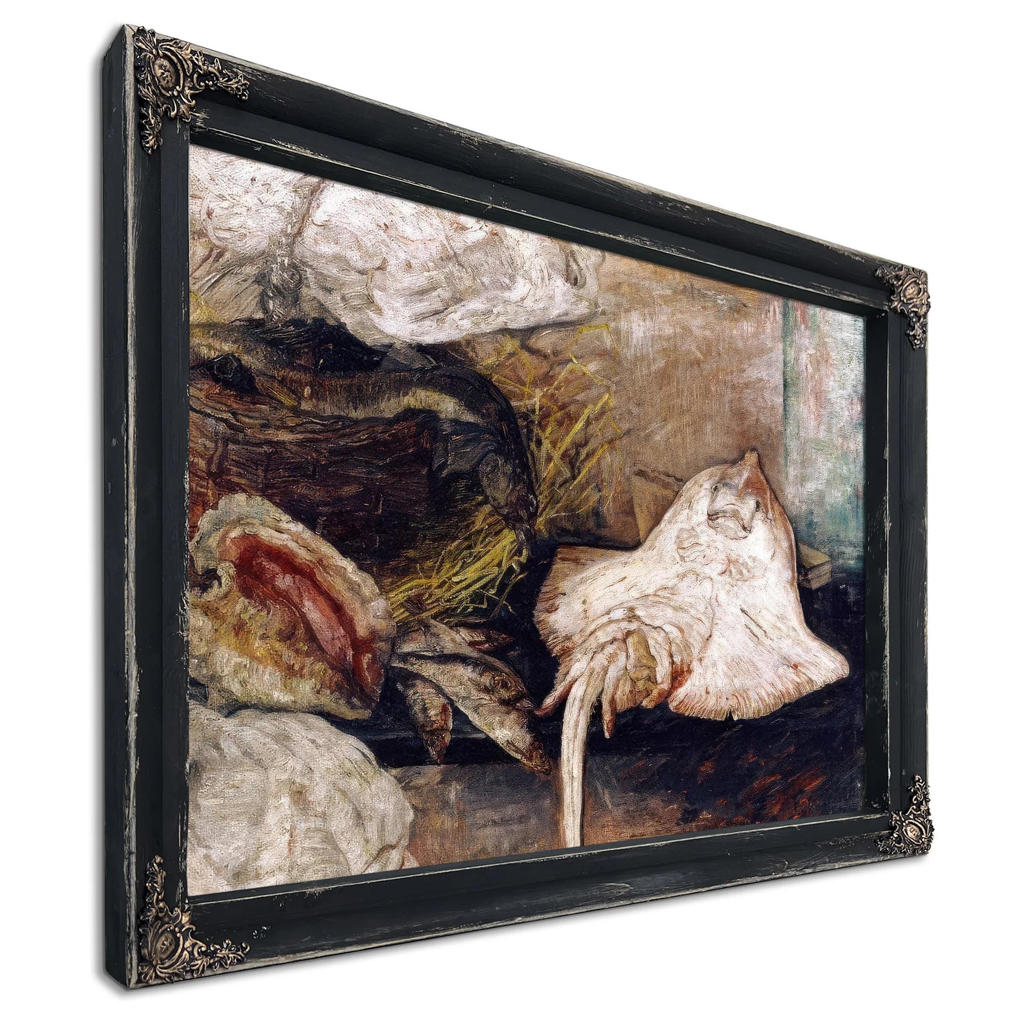 The Skate By James Ensor Fine Art Print