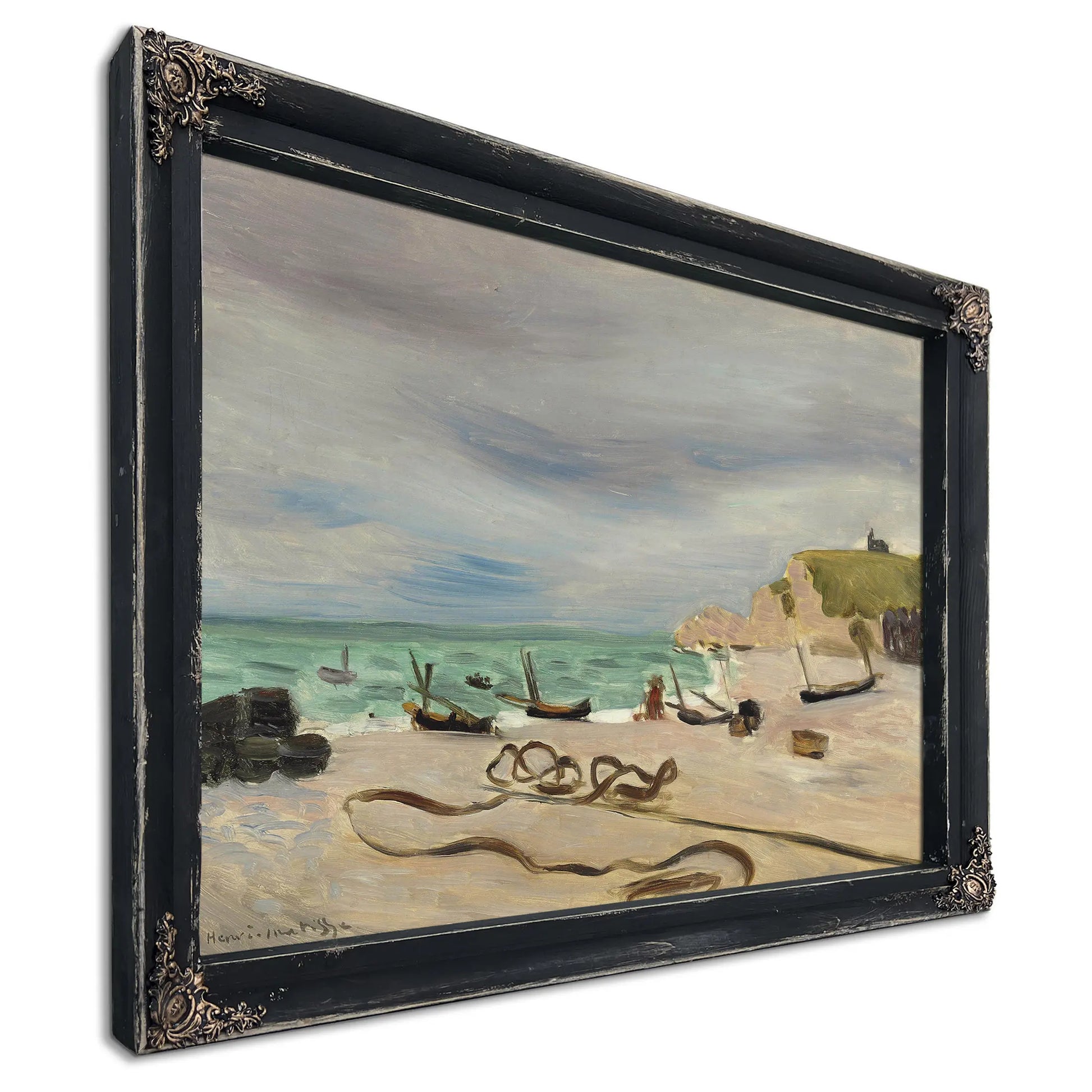 The Beach At Sainte Adresse 1 by Henri Matisse