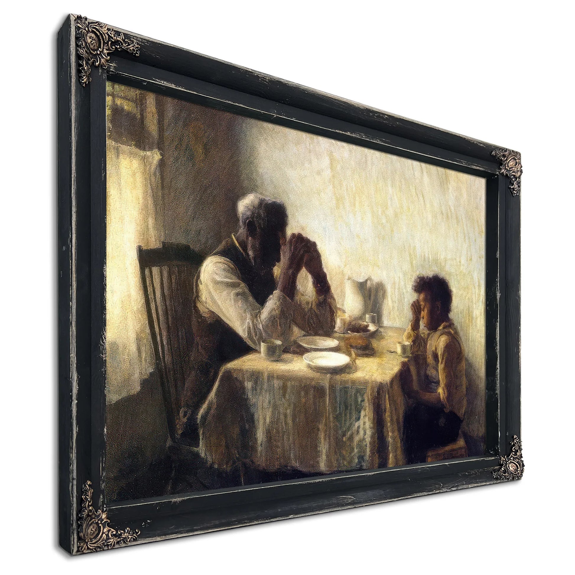 The Thankful Poor By Henry Ossawa Tanner Fine Art Print