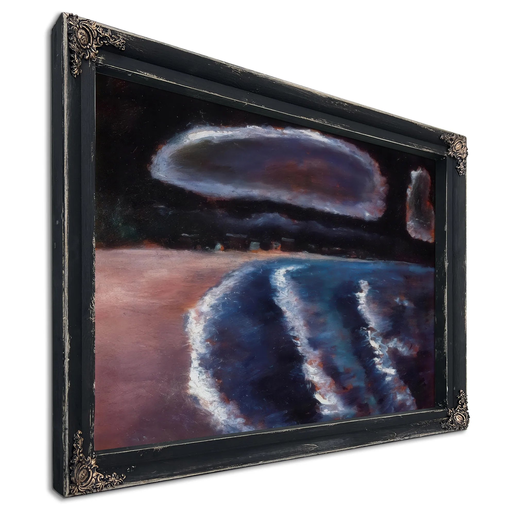 Storm Down Pine Point Way Old Orchard Maine By Marsden Hartley Fine Art Print