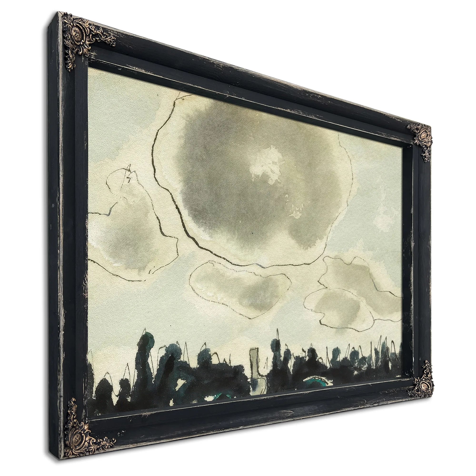 West From Bank By Arthur Dove Fine Art Print