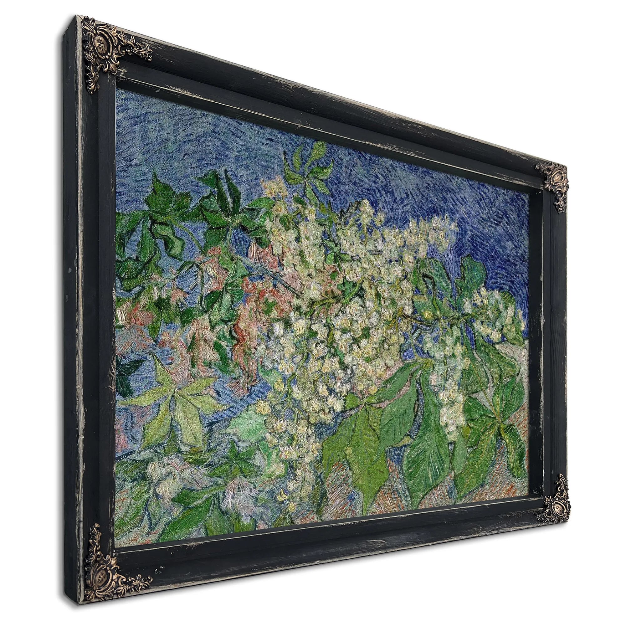 Blossoming Chestnut Branches By Vincent Van Gogh Fine Art Print