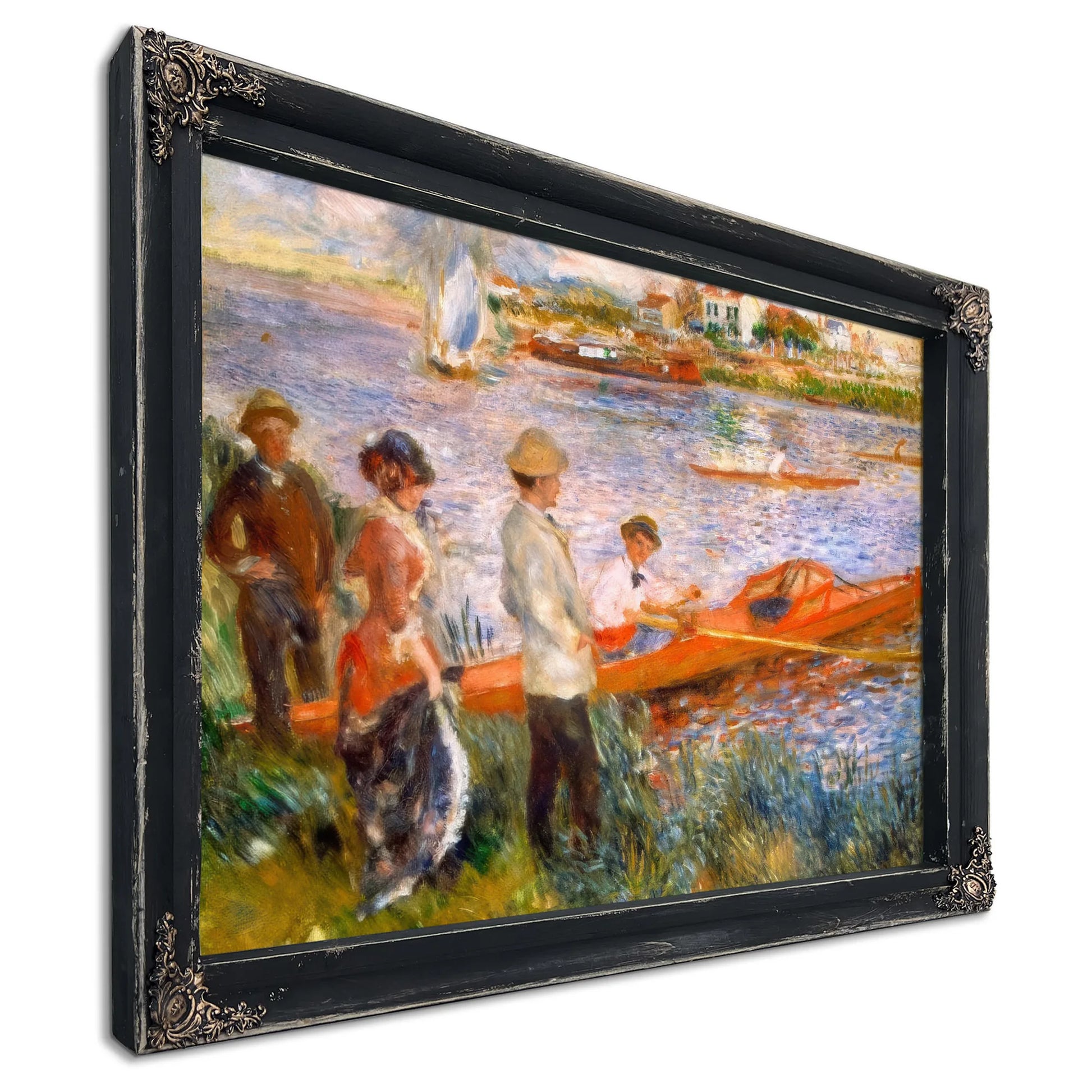 Oarsmen At Chatou By Pierre August Renoir Fine Art Print