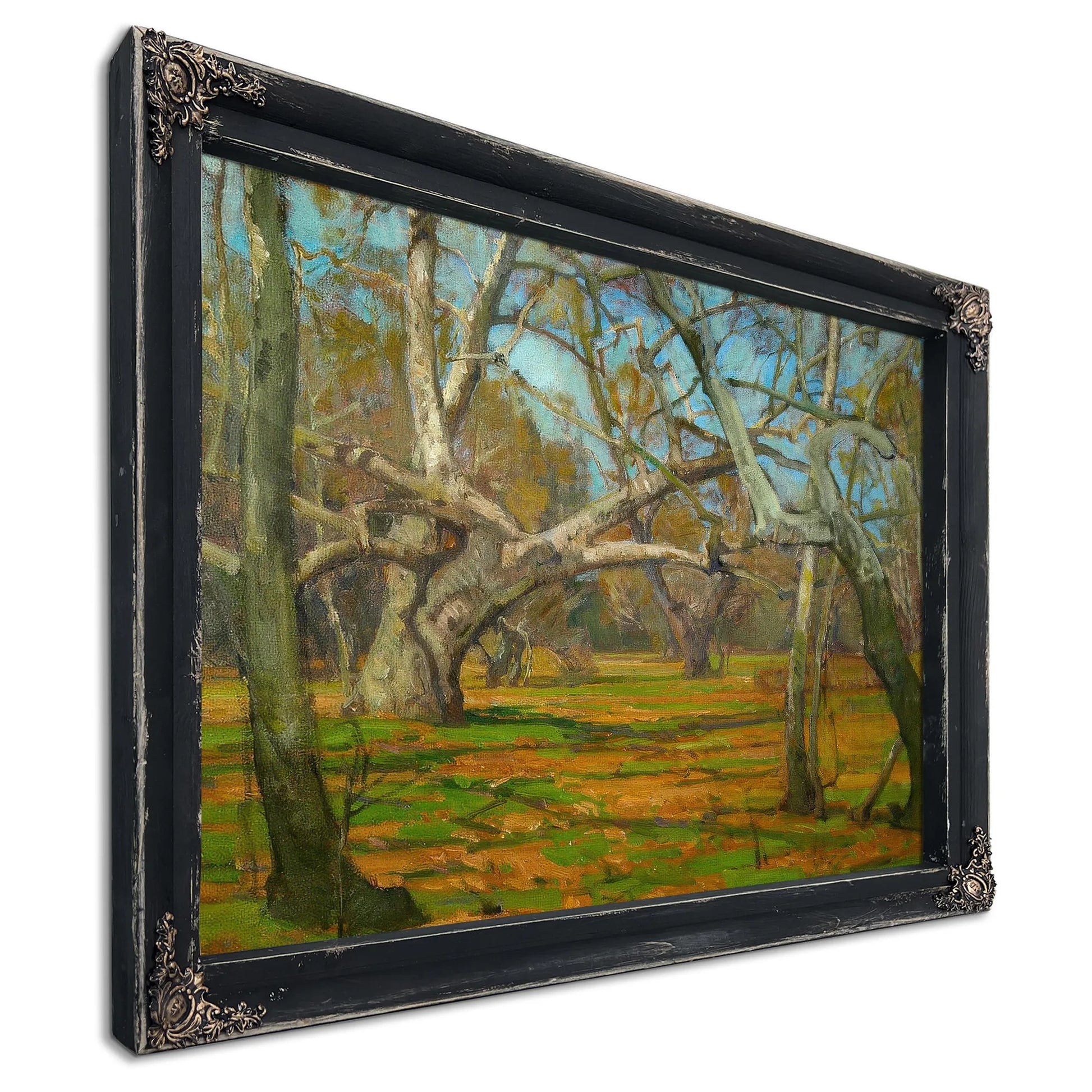 Oaks And Sycamores By William Wendt Fine Art Print