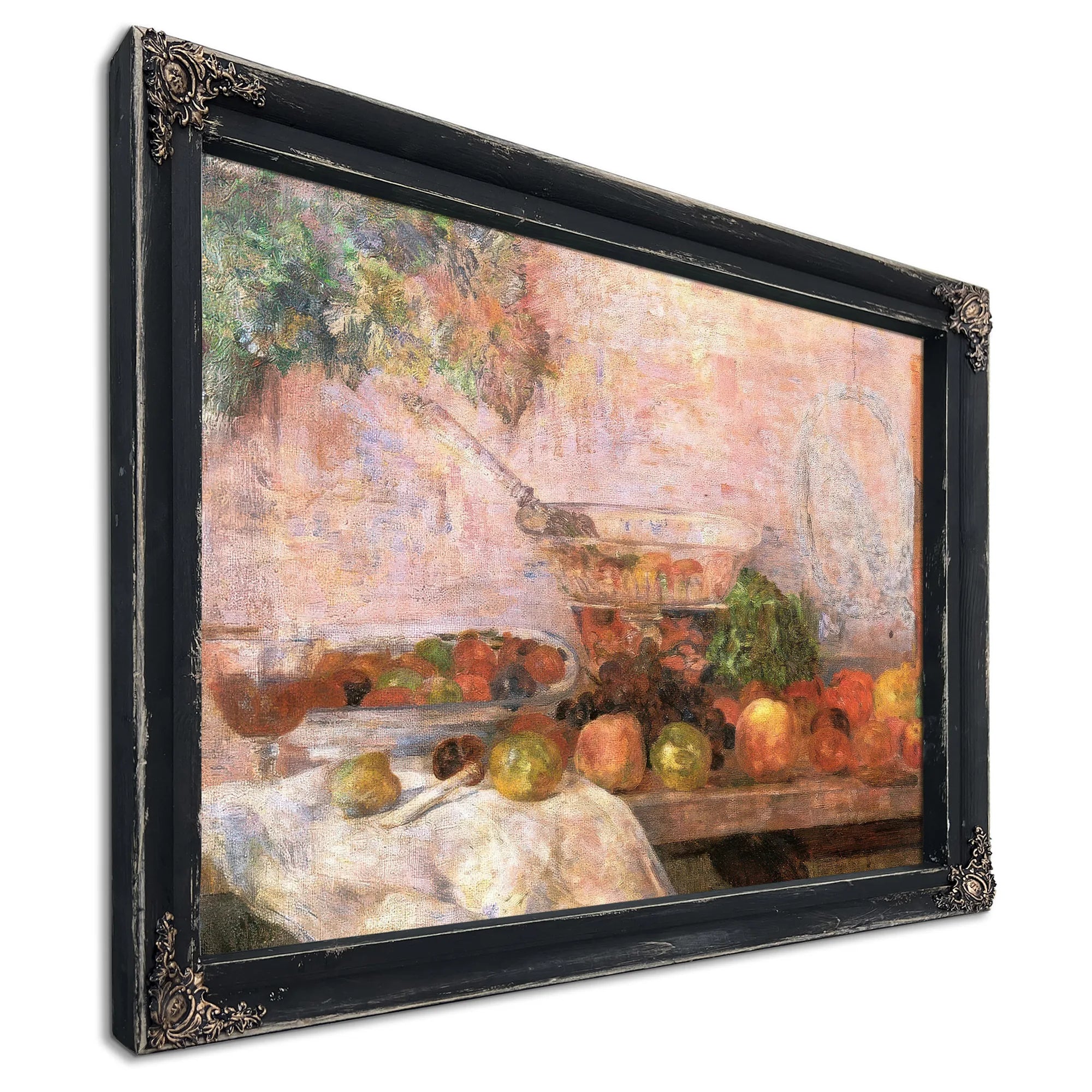Still Life With Parrot By James Ensor Fine Art Print