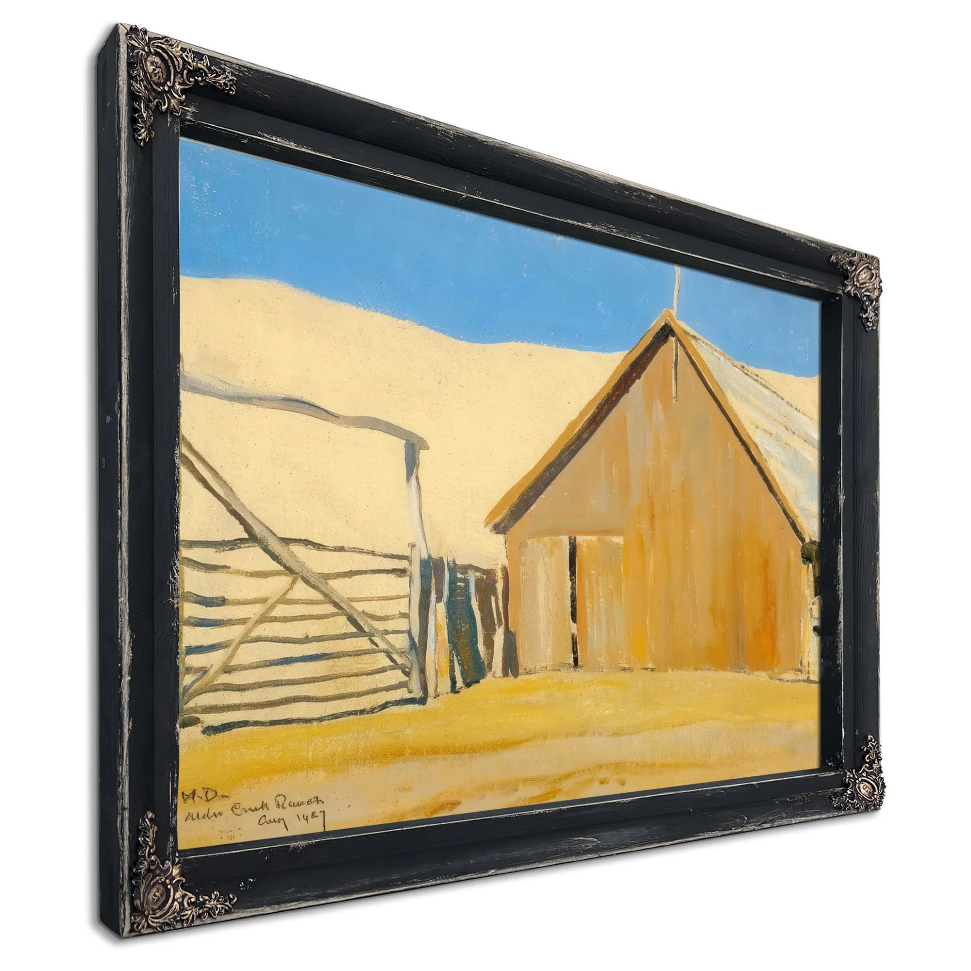 Alder Creek Ranch By Maynard Dixon Fine Art Print