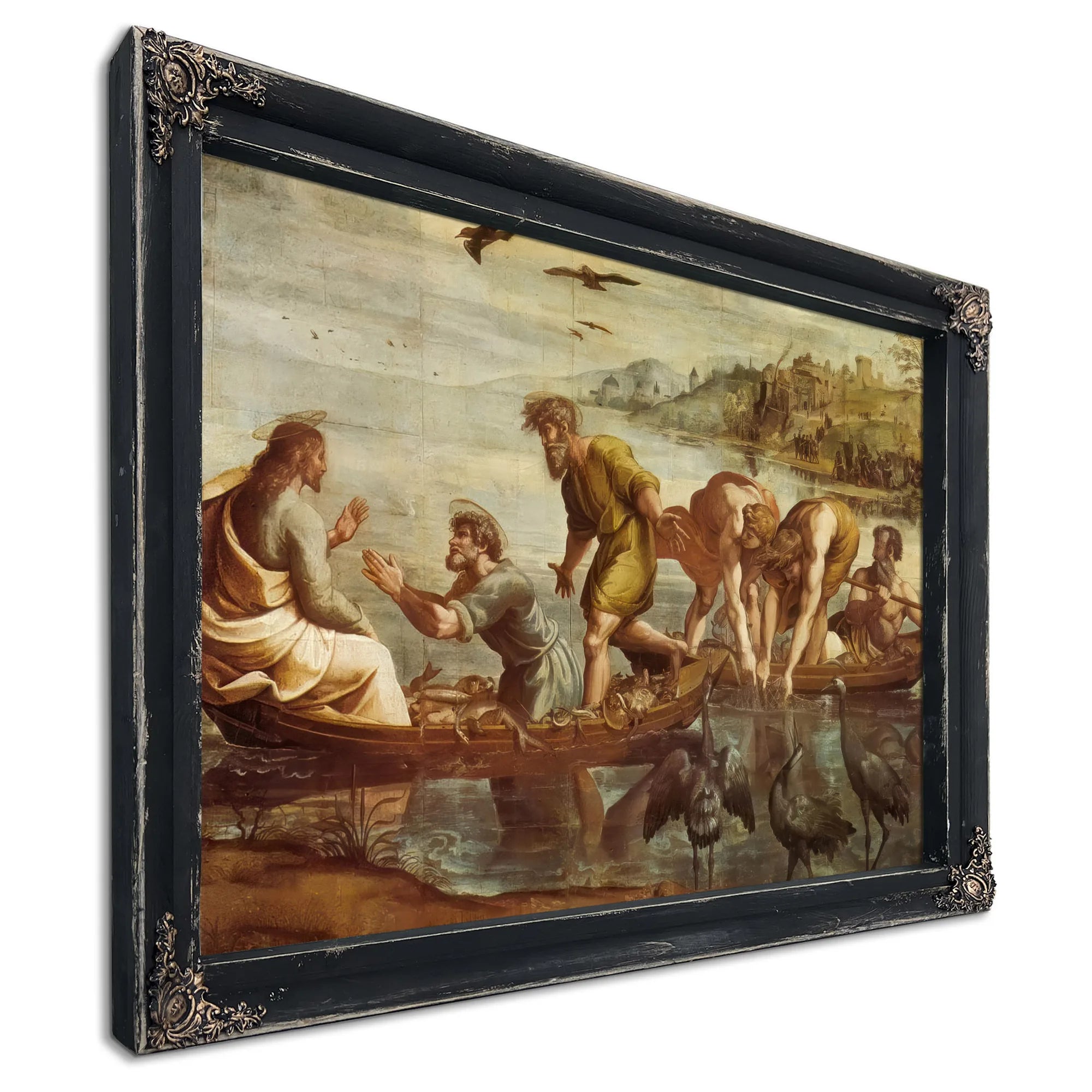 The Miraculous Draught Of Fishes By Raphael Fine Art Print