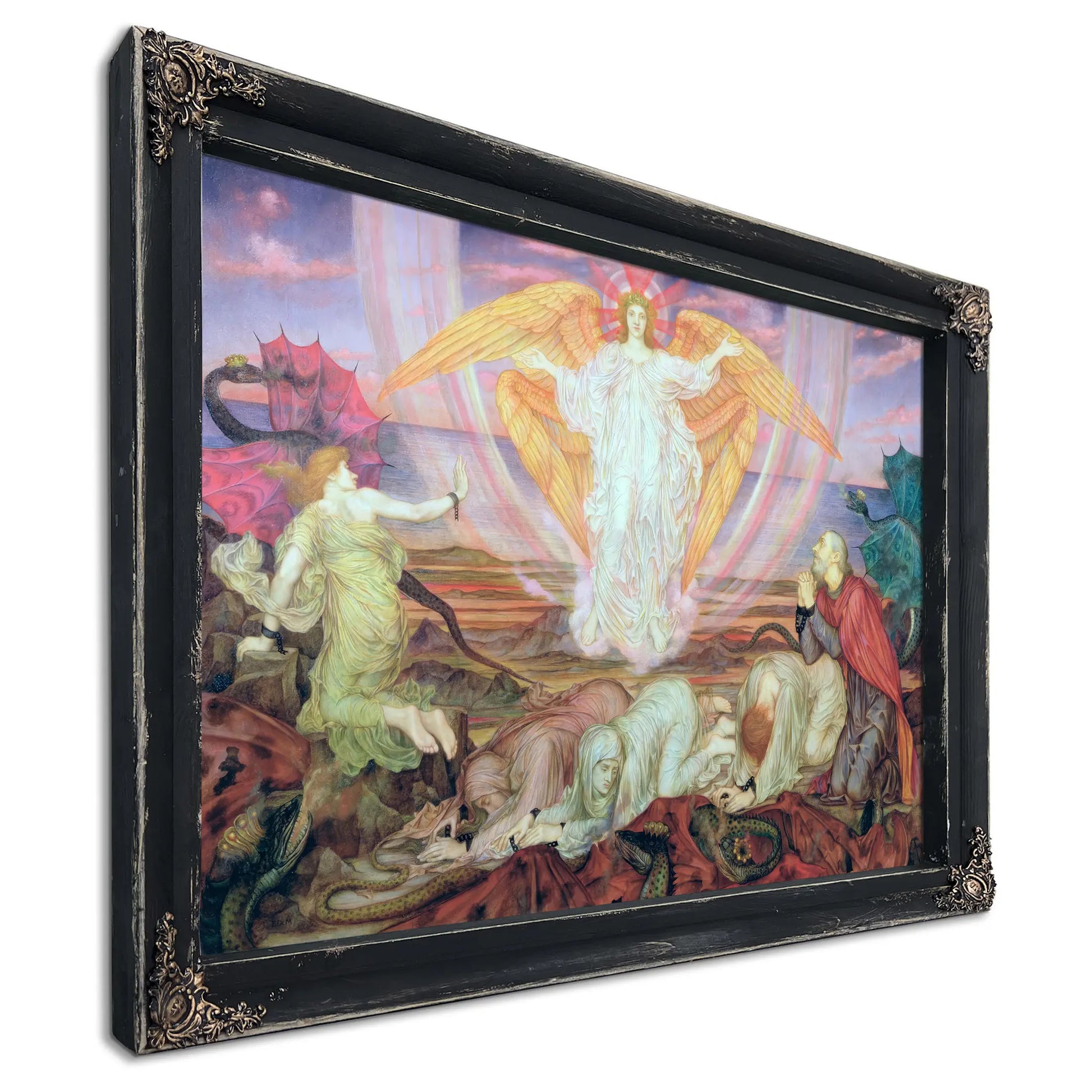 Death Of A Dragon by Evelyn De Morgan