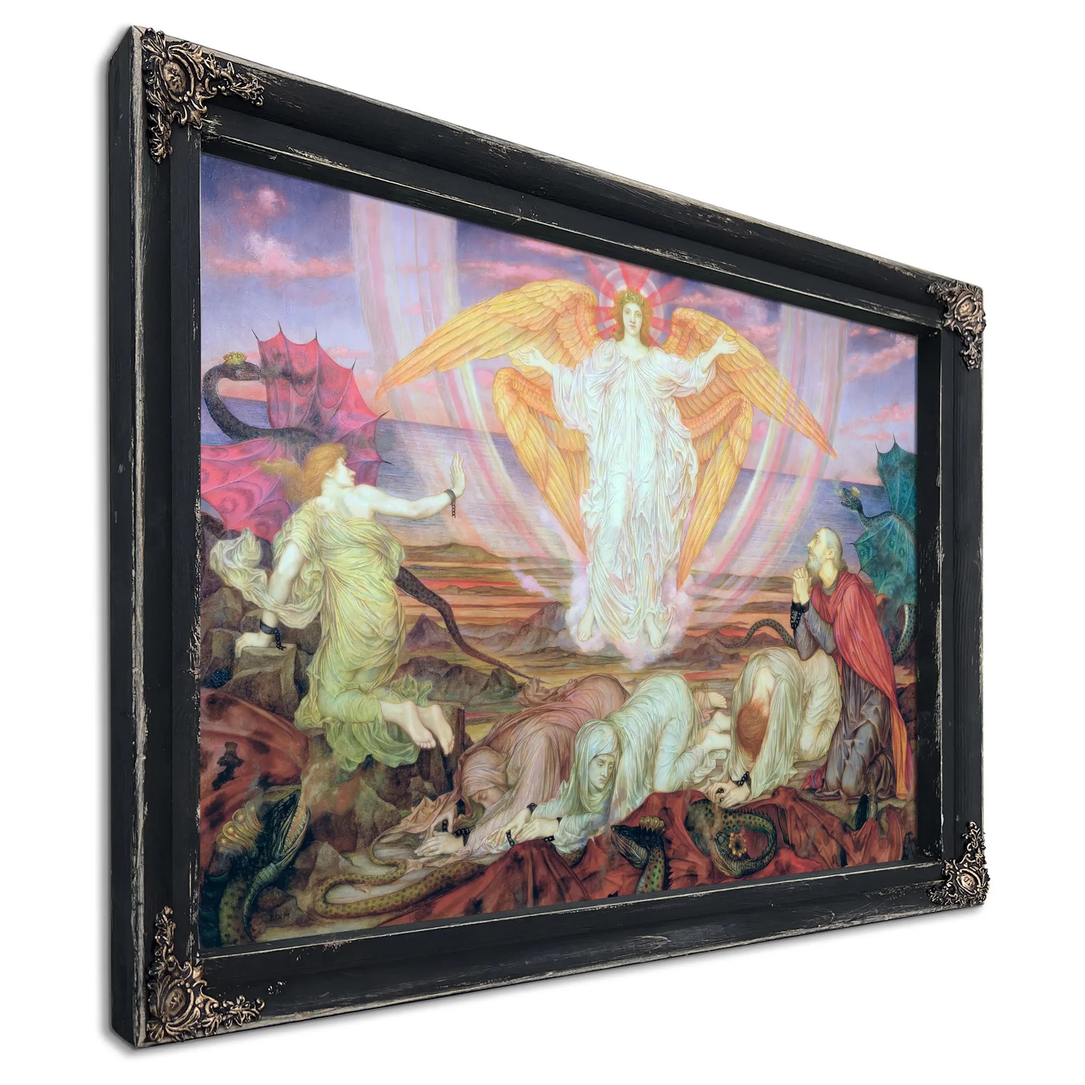 Death Of A Dragon by Evelyn De Morgan