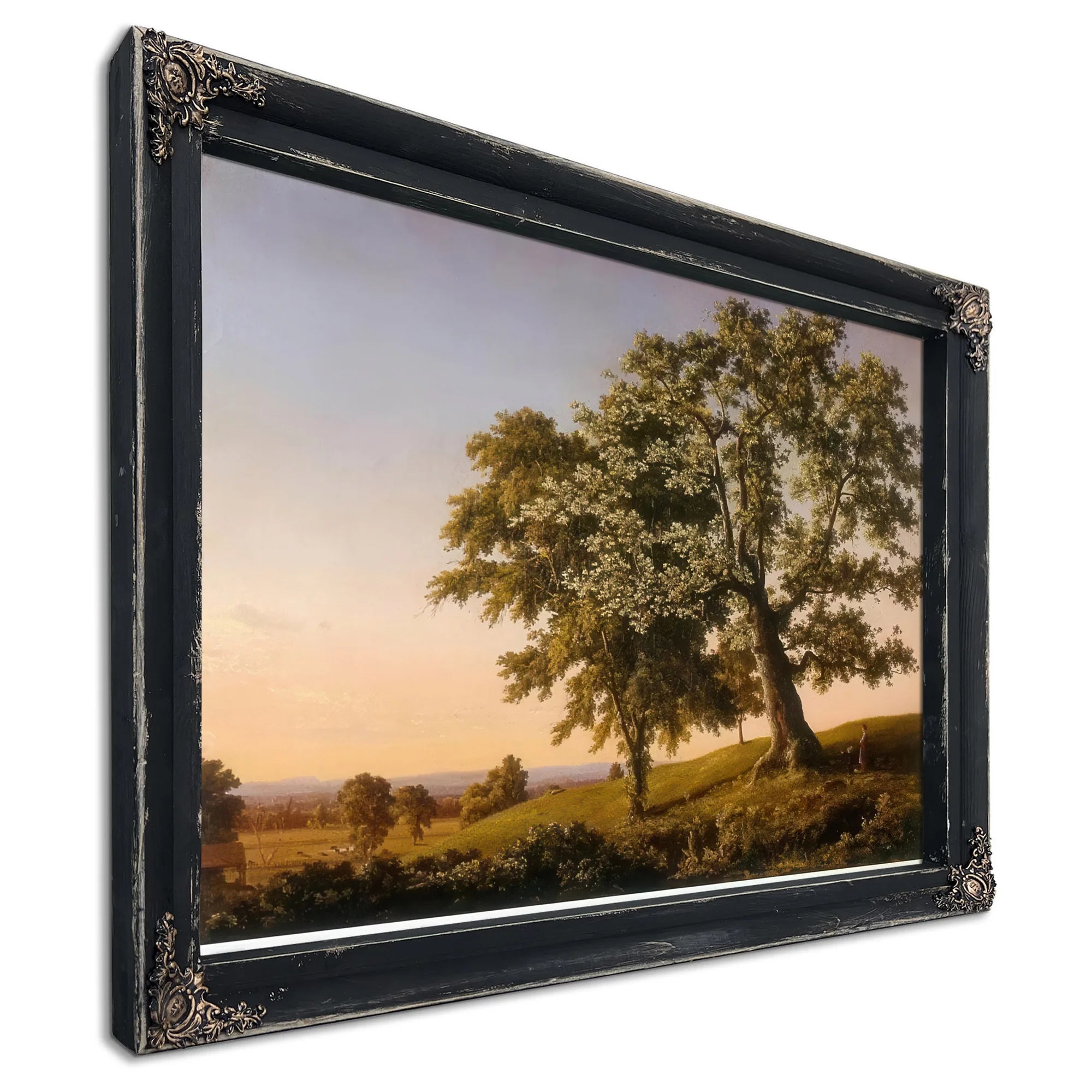 The Charter Oak By Frederic Edwin Church Fine Art Print