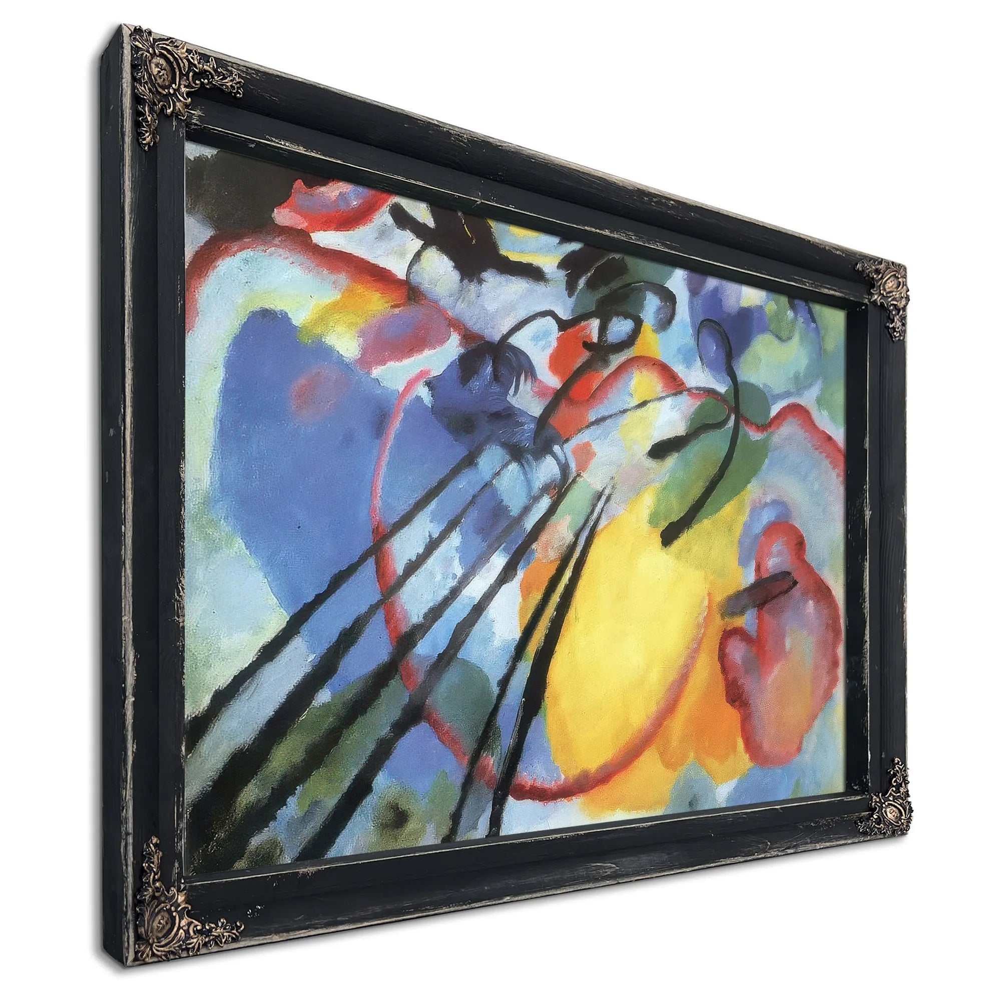 Improvisation 26 ( Oars) 1912 By Wassily Kandinsky Fine Art Print