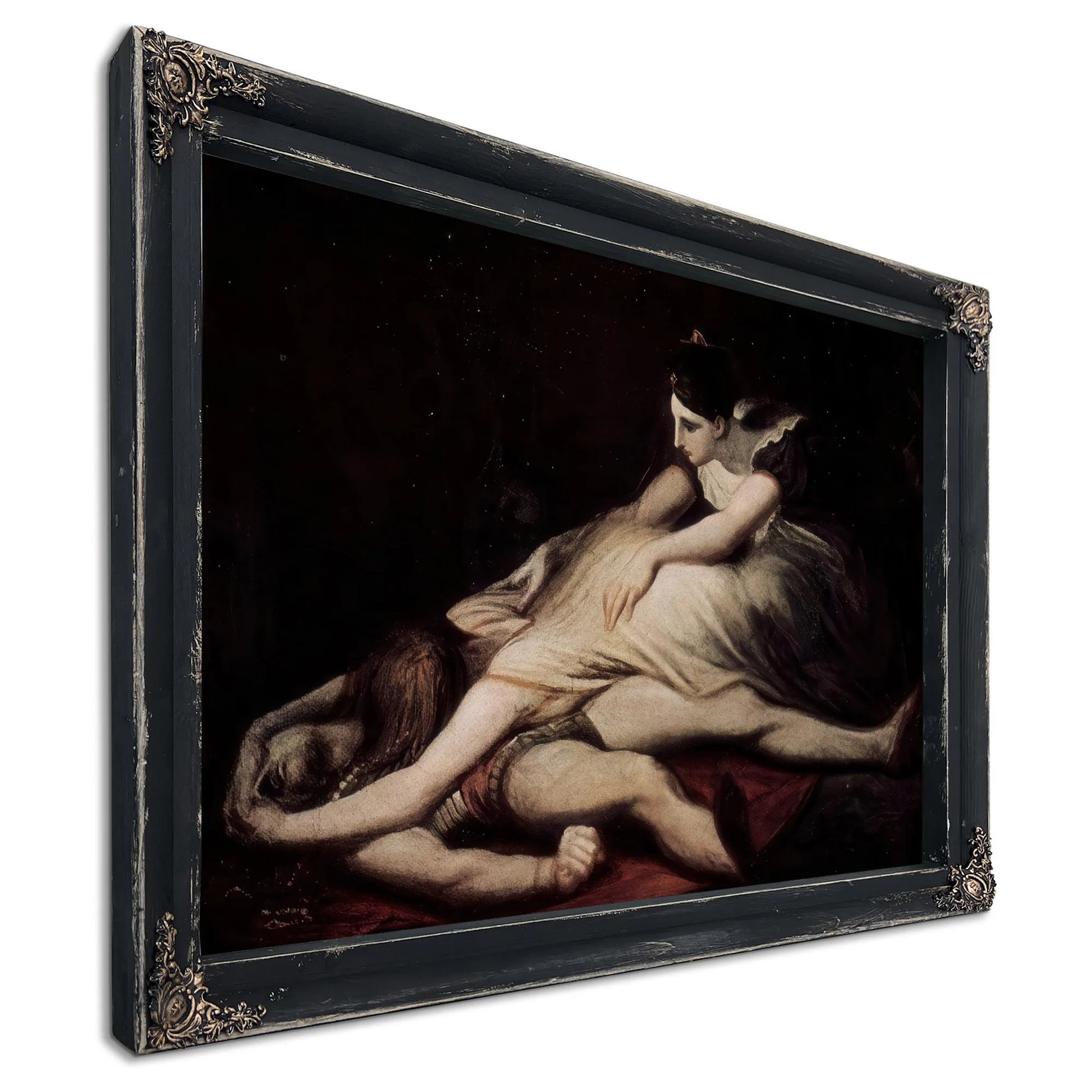 Kriemhild Throws Herself On The Dead Siegfried By Henry Fuseli Fine Art Print