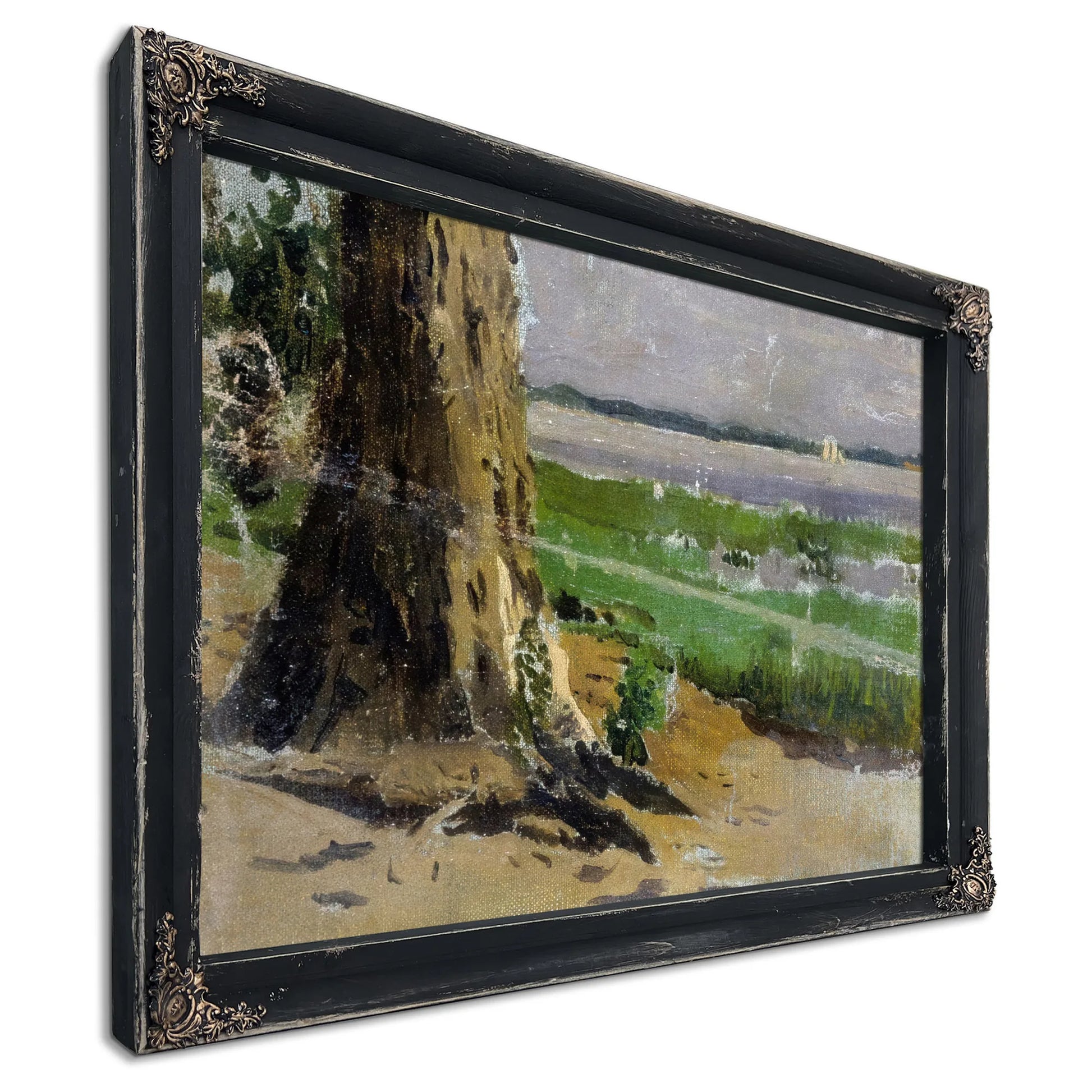 Landscape Sketch By Thomas Eakins Fine Art Print