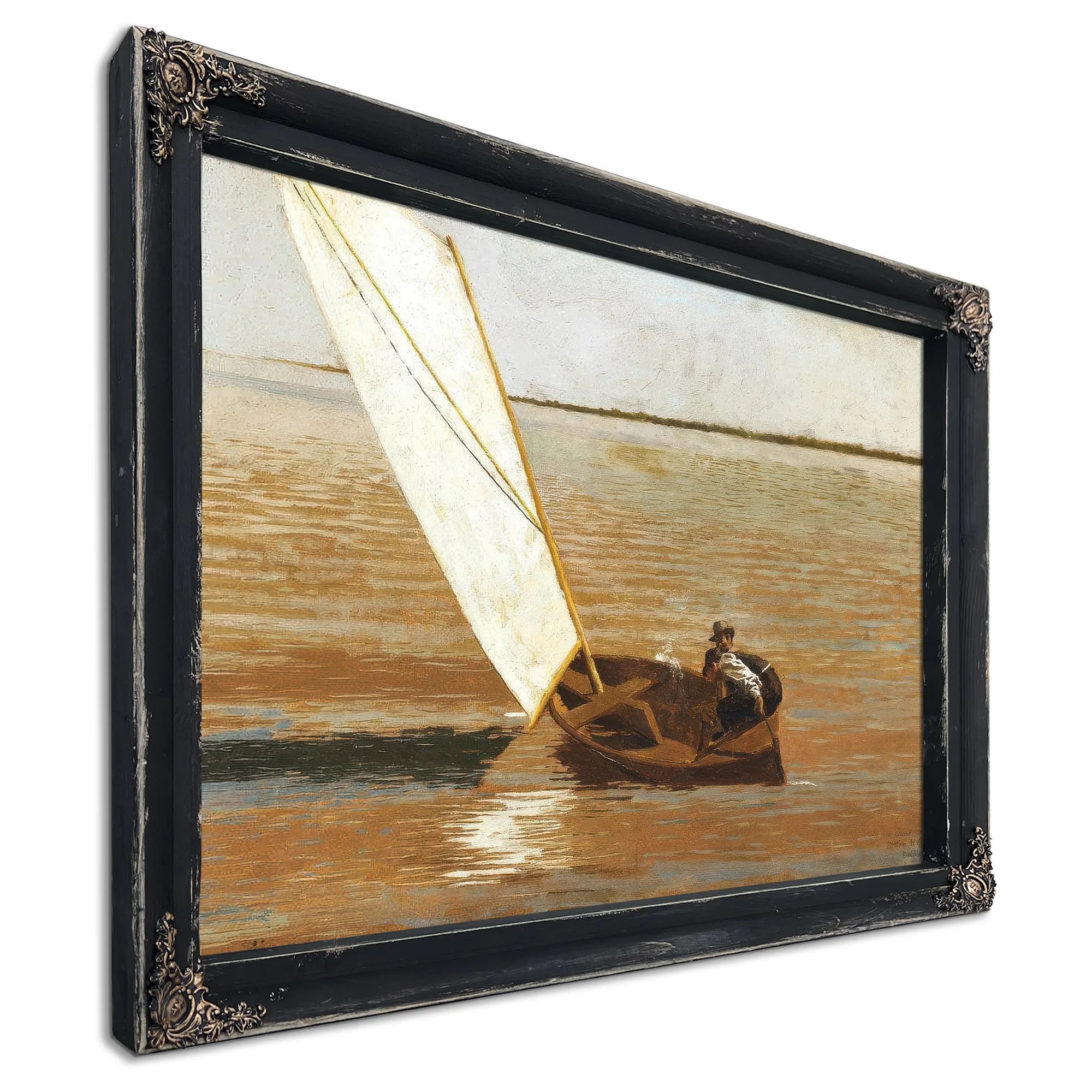 Sailing By Thomas Eakins Fine Art Print