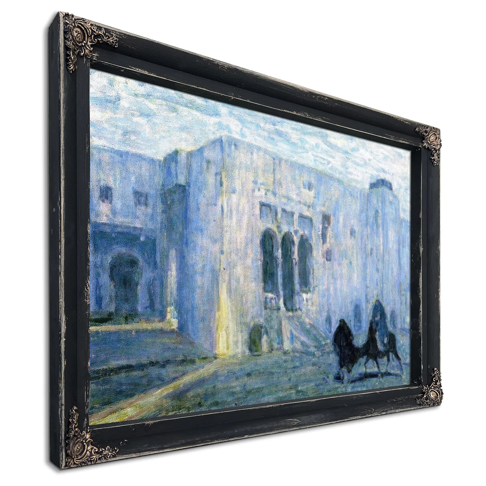 Flight Into Egypt Palais De Justice, Tangier By Henry Ossawa Tanner Fine Art Print