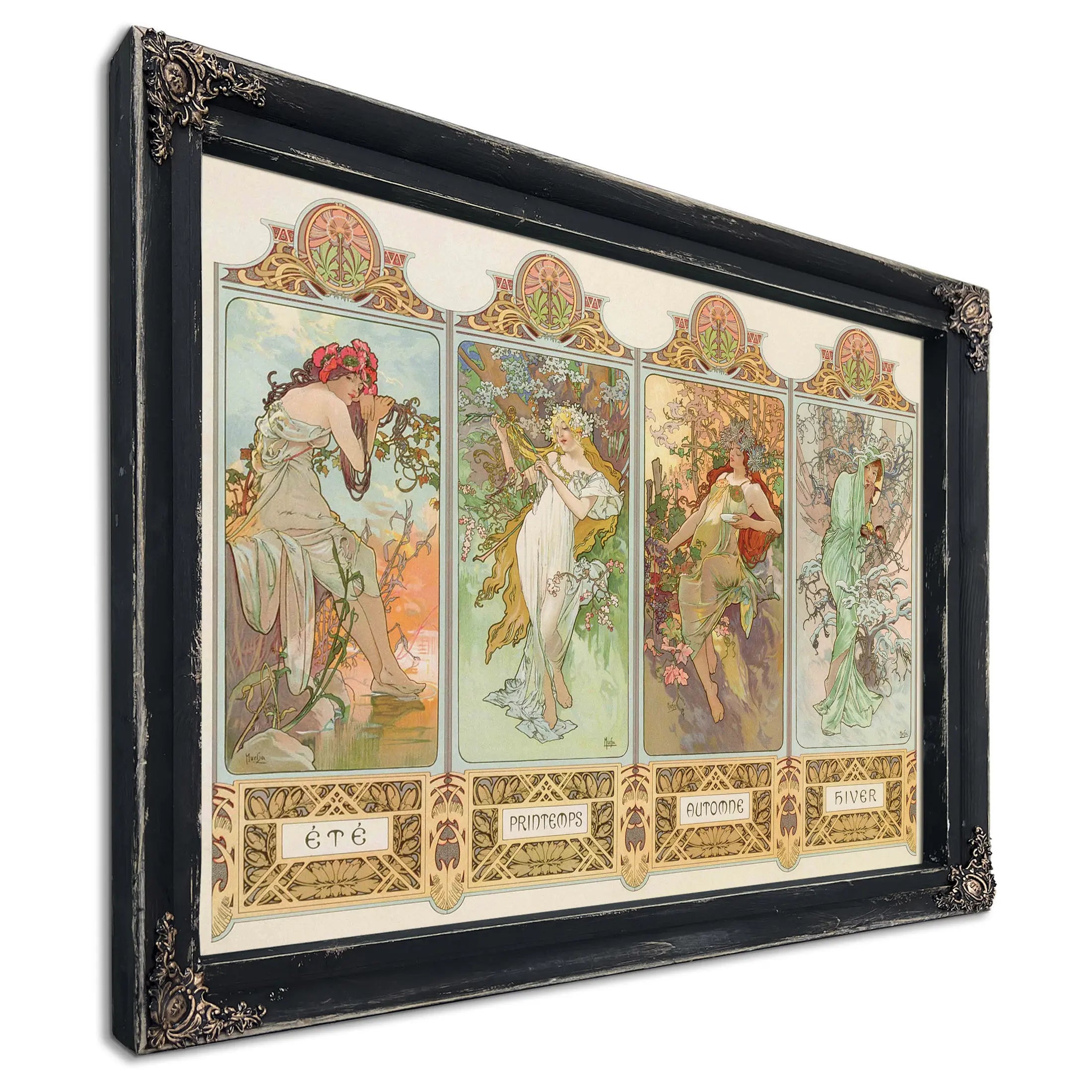 The Seasons by Alphonse Mucha
