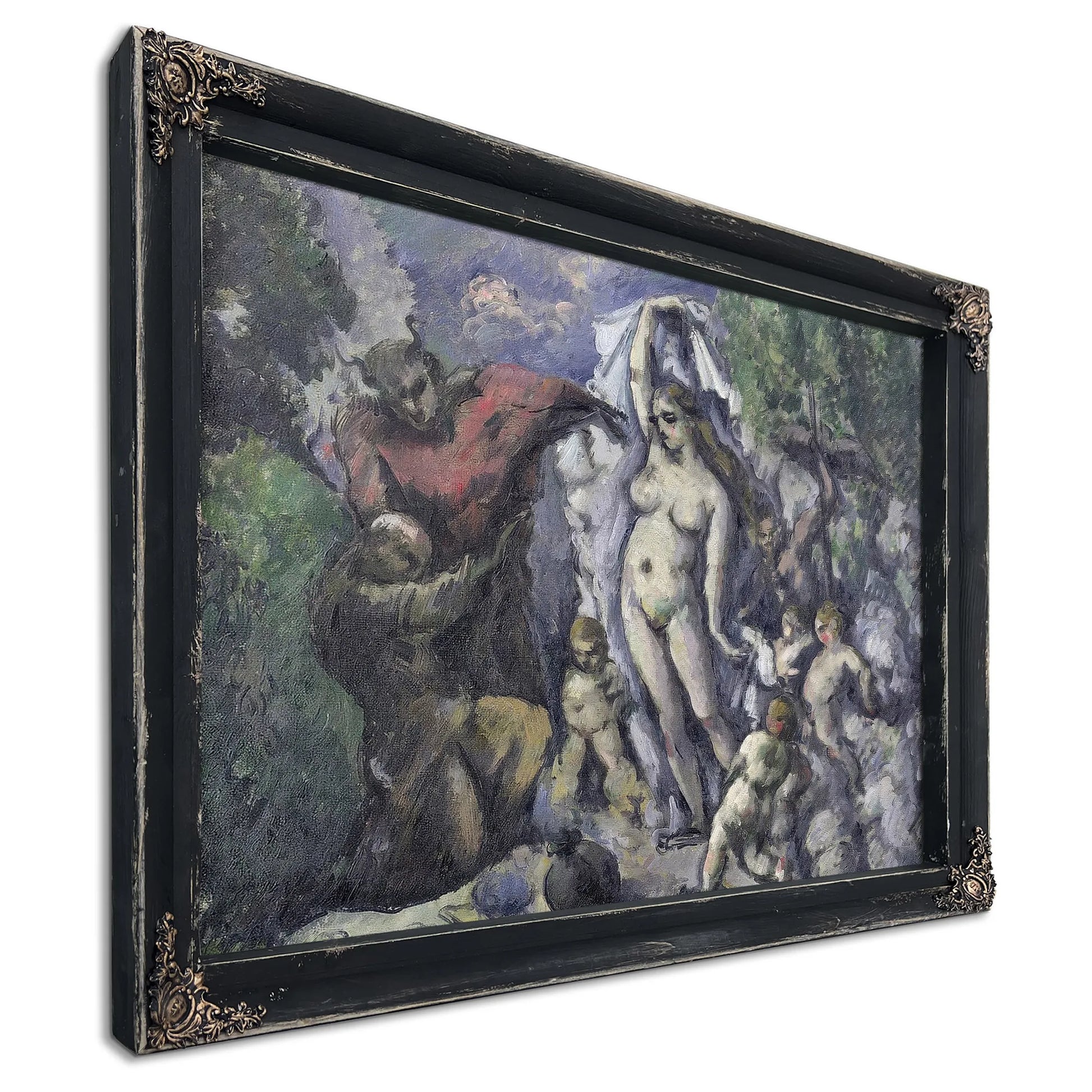The Temptation Of St. Anthony By Paul Cezanne Fine Art Print