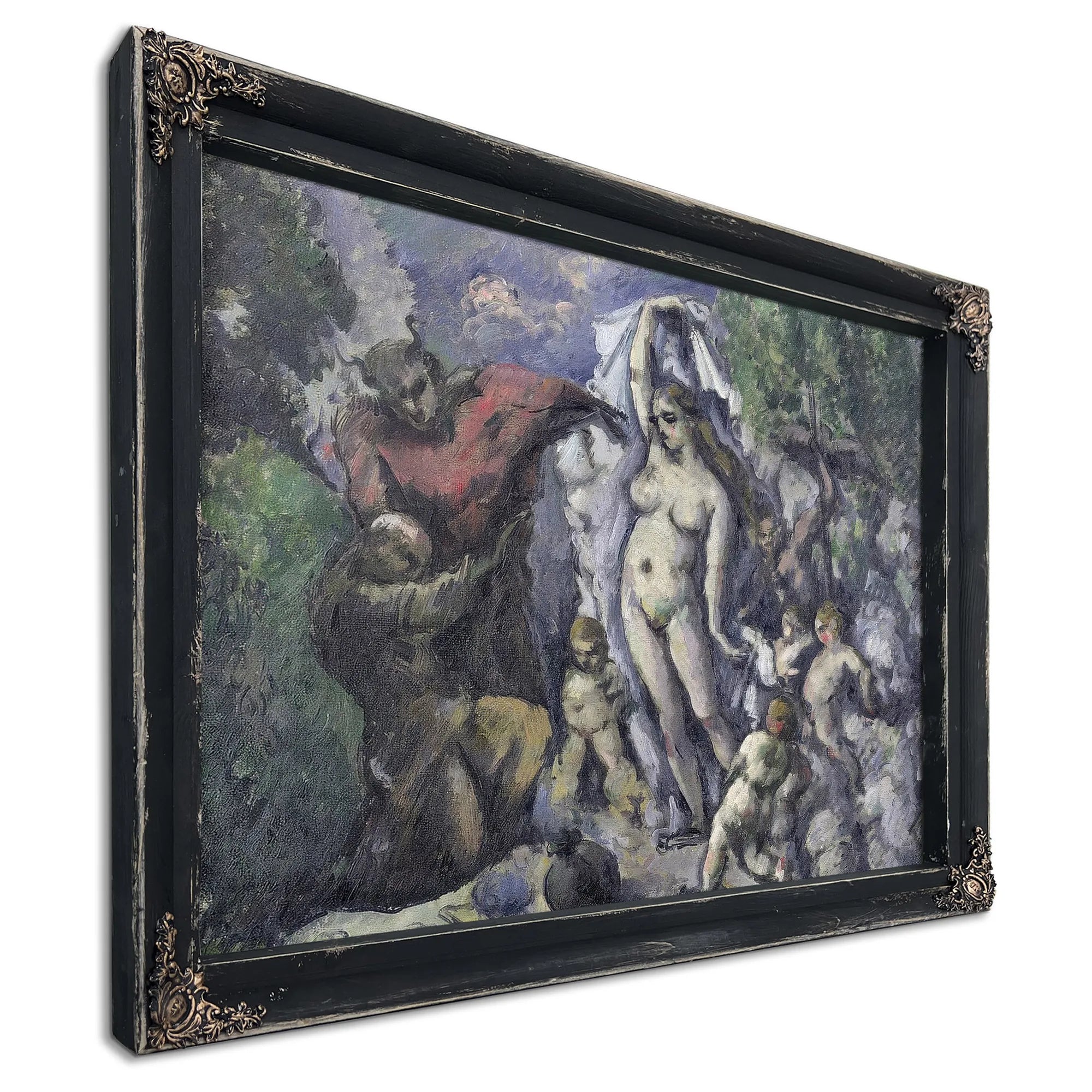 The Temptation Of St. Anthony By Paul Cezanne Fine Art Print