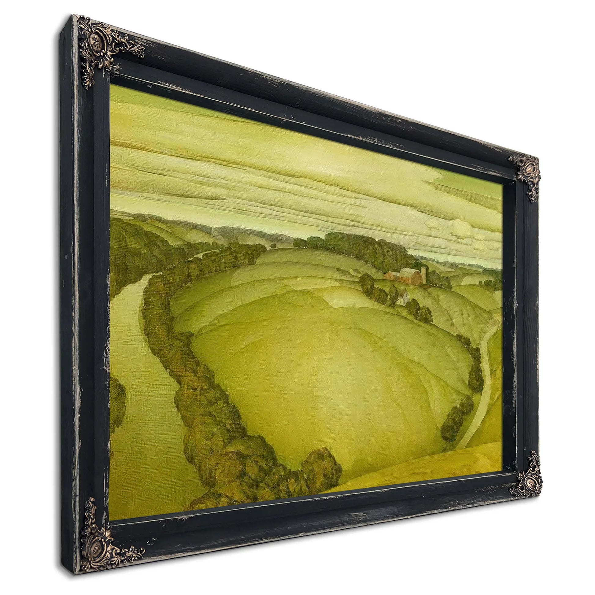 River Bend No 4 By Marvin Cone Fine Art Print