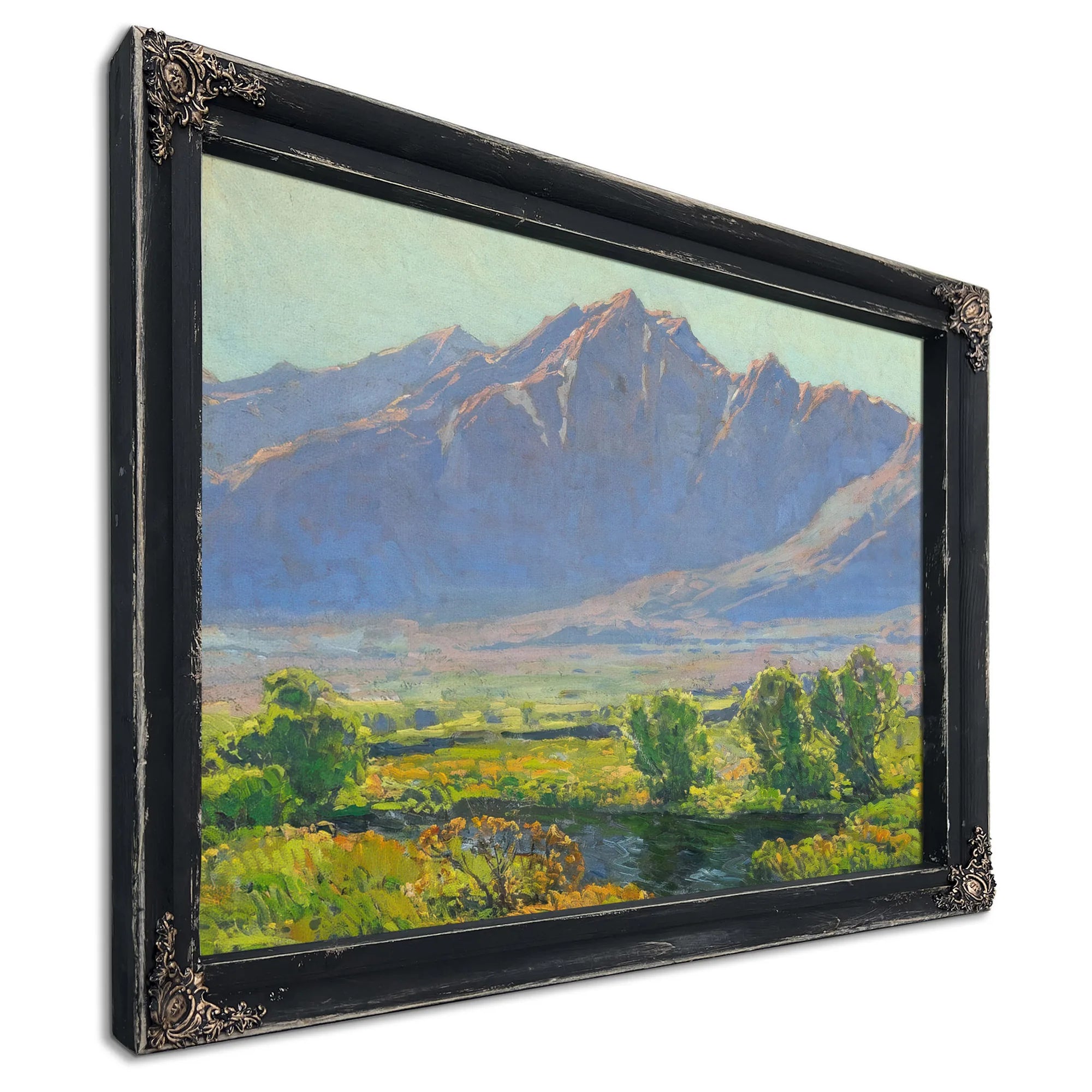 A View Along The Owen's River By Edgar Payne Fine Art Print