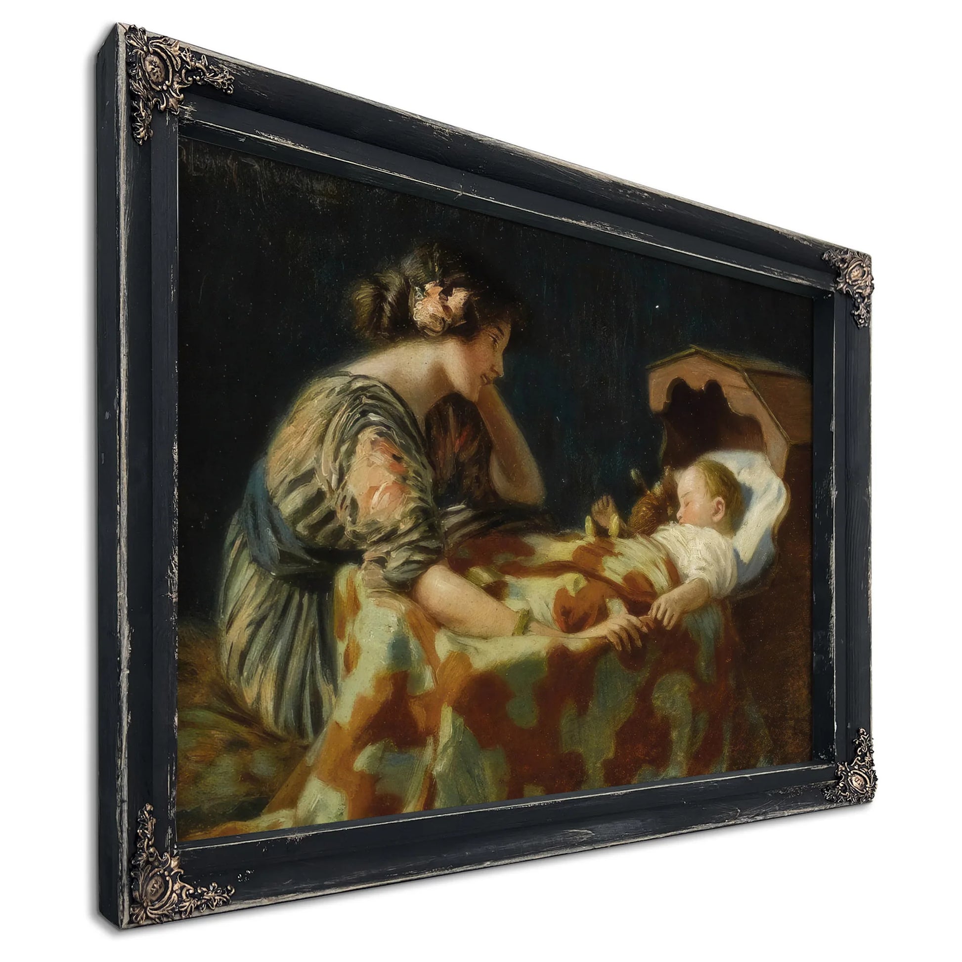 The Light Of The Home By Harry Roseland Fine Art Print