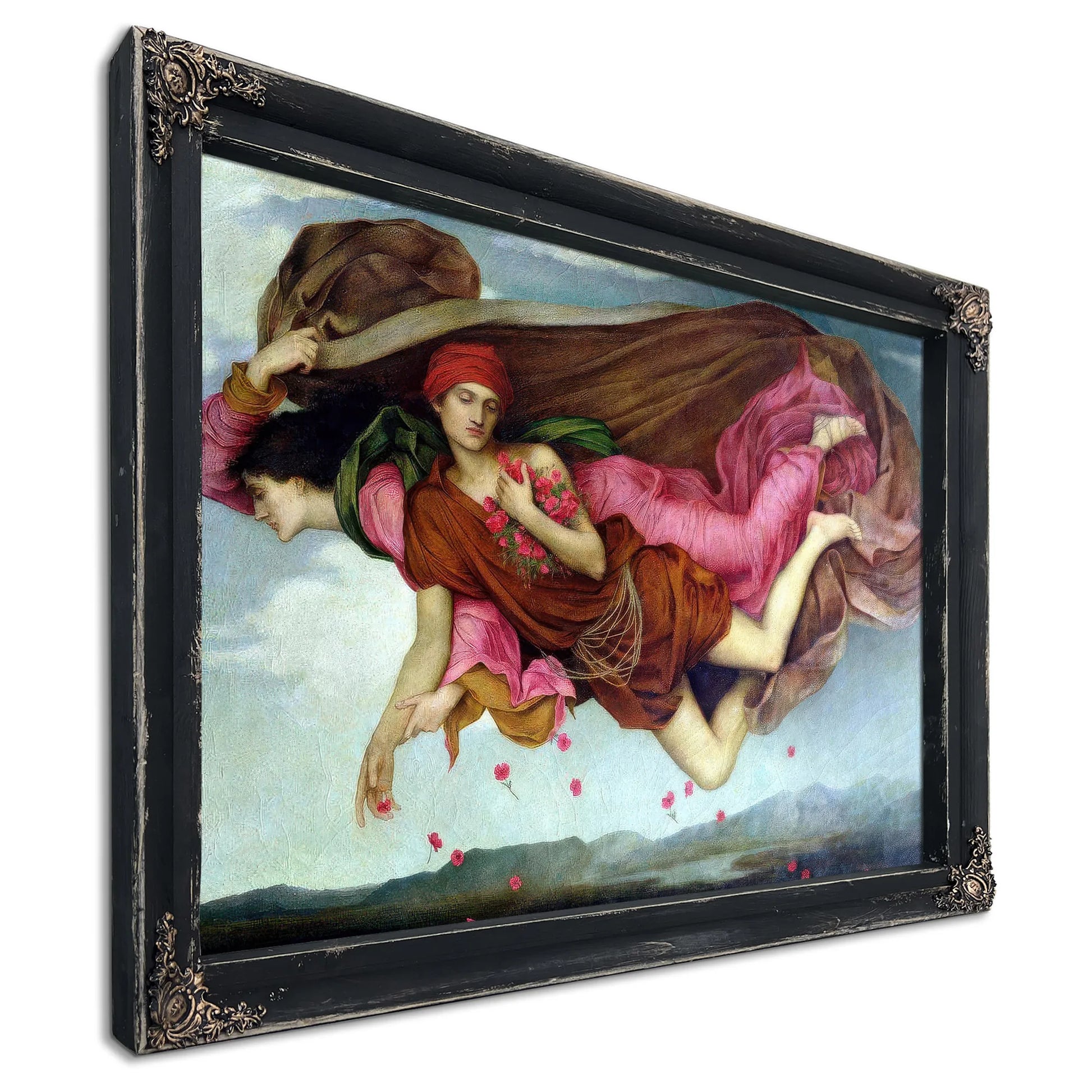 Night And Sleep 1878 By Evelyn De Morgan Fine Art Print