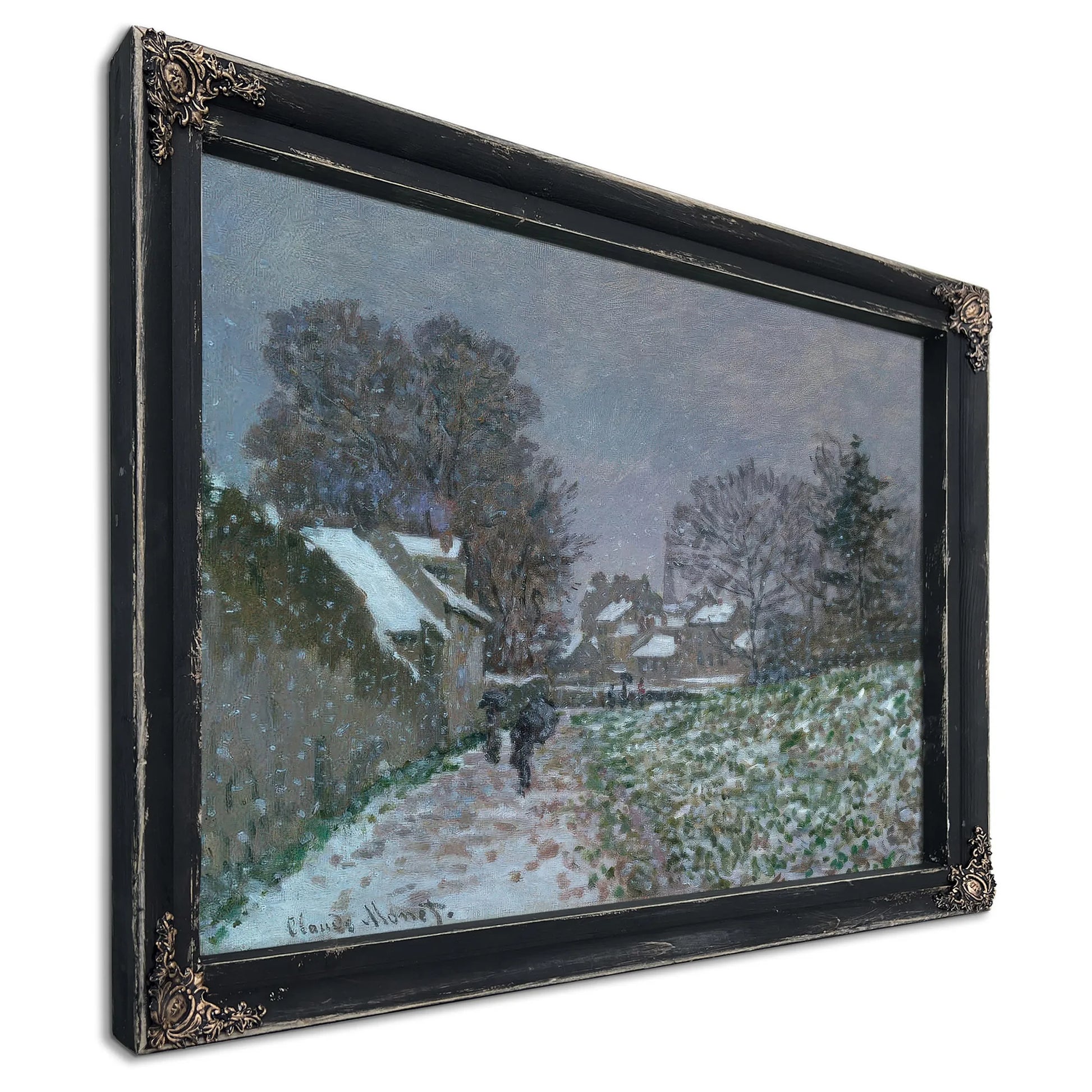 Snow At Argenteuil By Claude Monet Fine Art Print