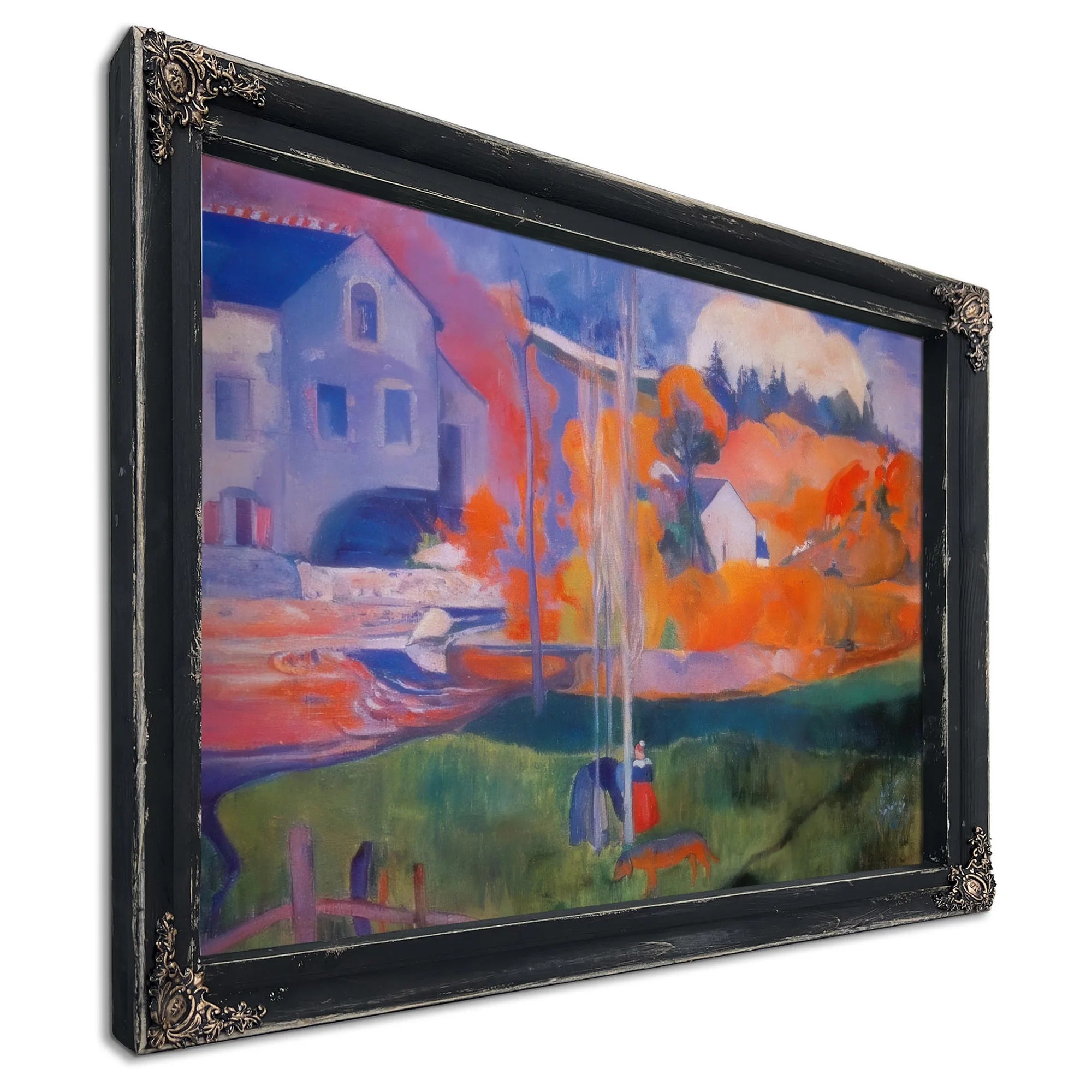 The Mill In Pont Aven By Paul Gauguin Fine Art Print
