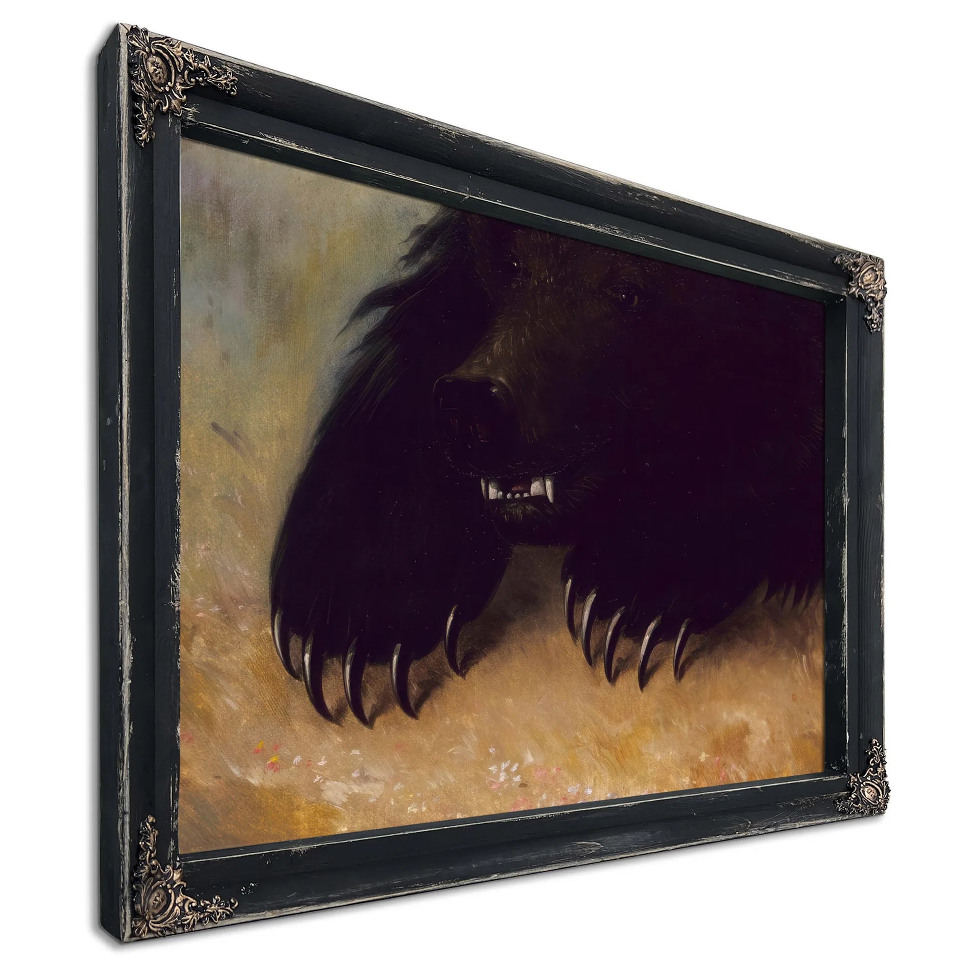Weapons And Physiognomy Of The Grizzly Bear By George Catlin Fine Art Print