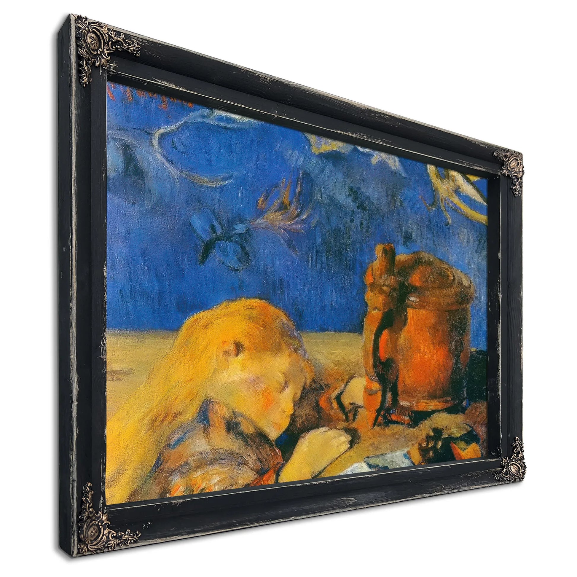 Sleeping Child By Paul Gauguin Fine Art Print