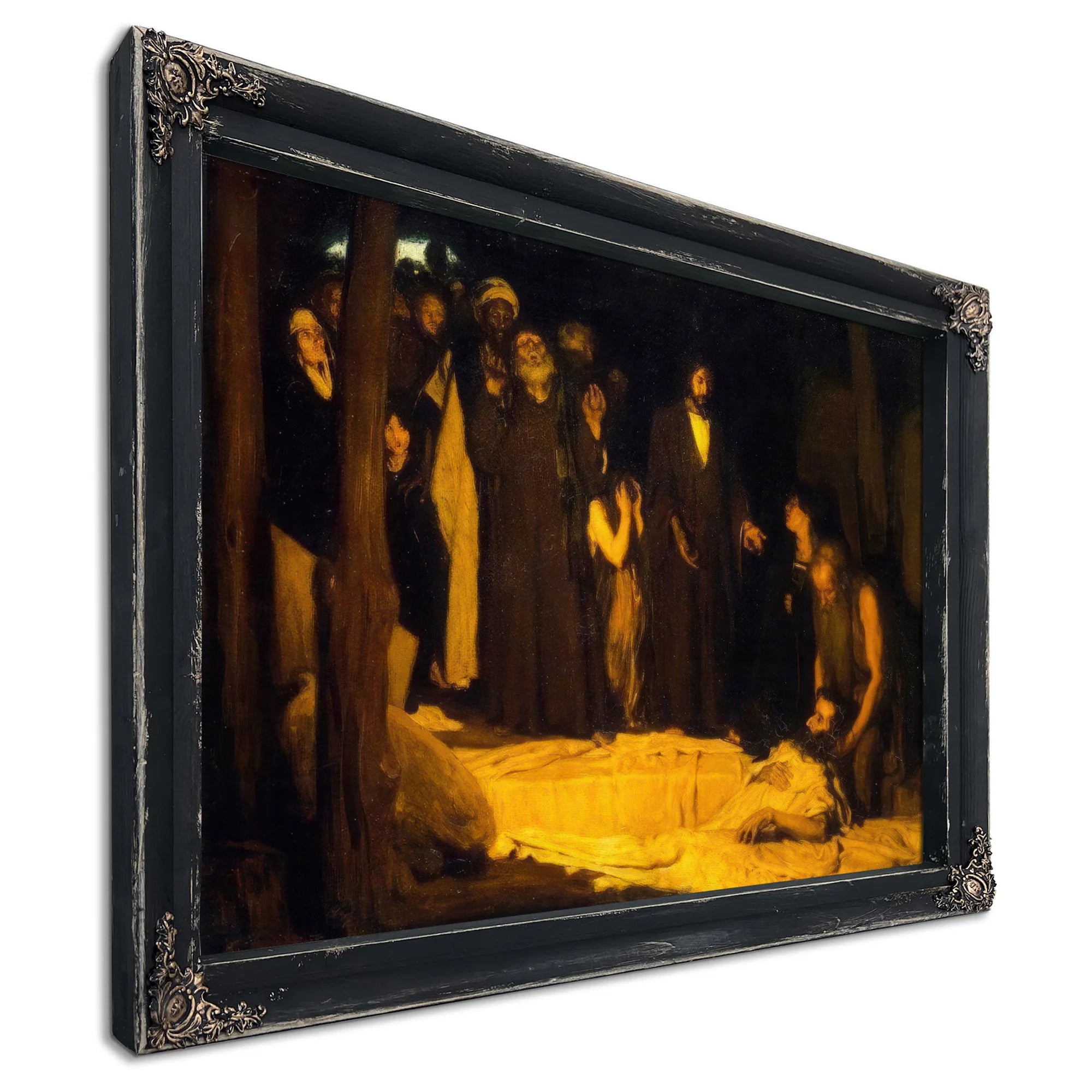 The Resurrection Of Lazarus By Henry Ossawa Tanner Fine Art Print