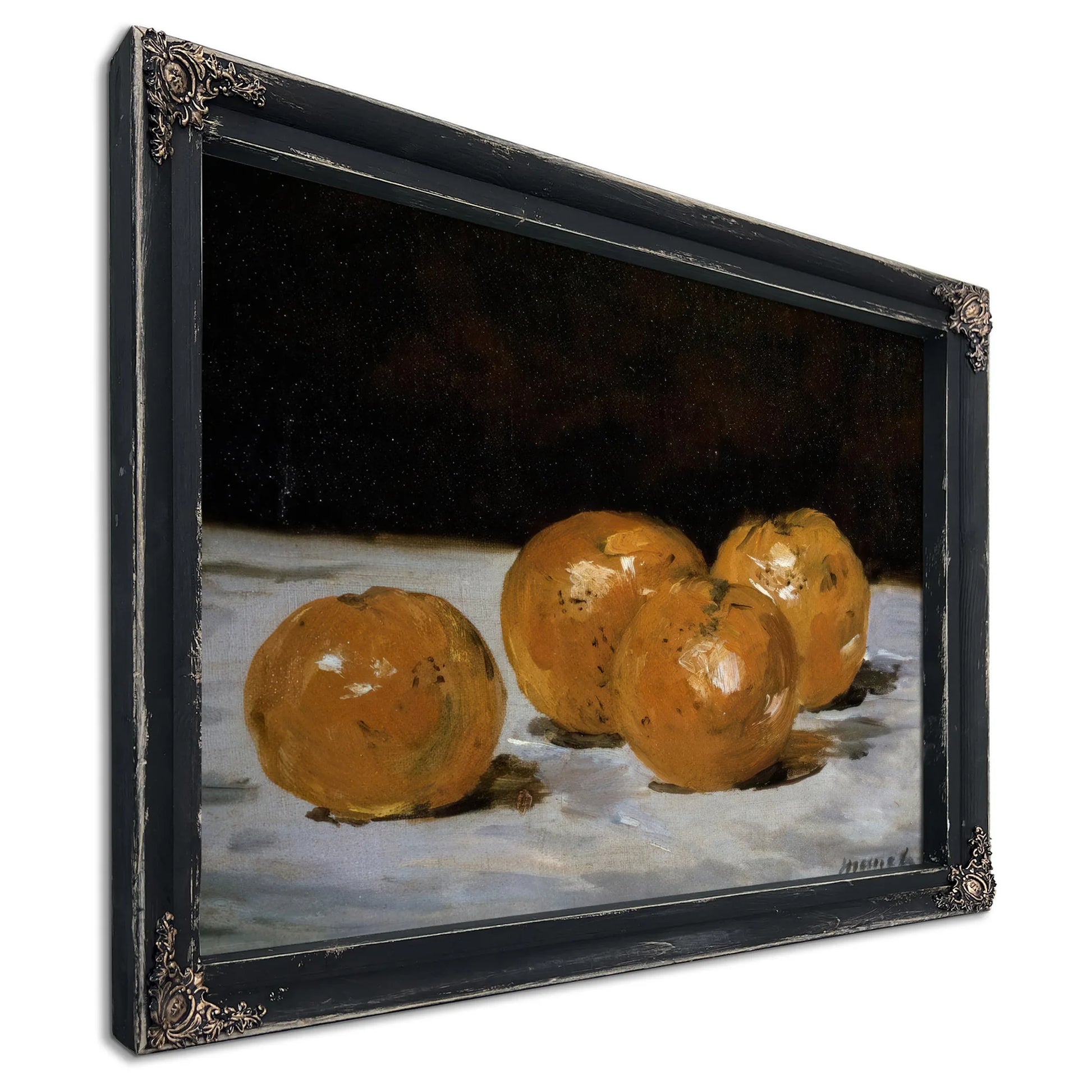 Four Mandarin Oranges By Edouard Manet Fine Art Print