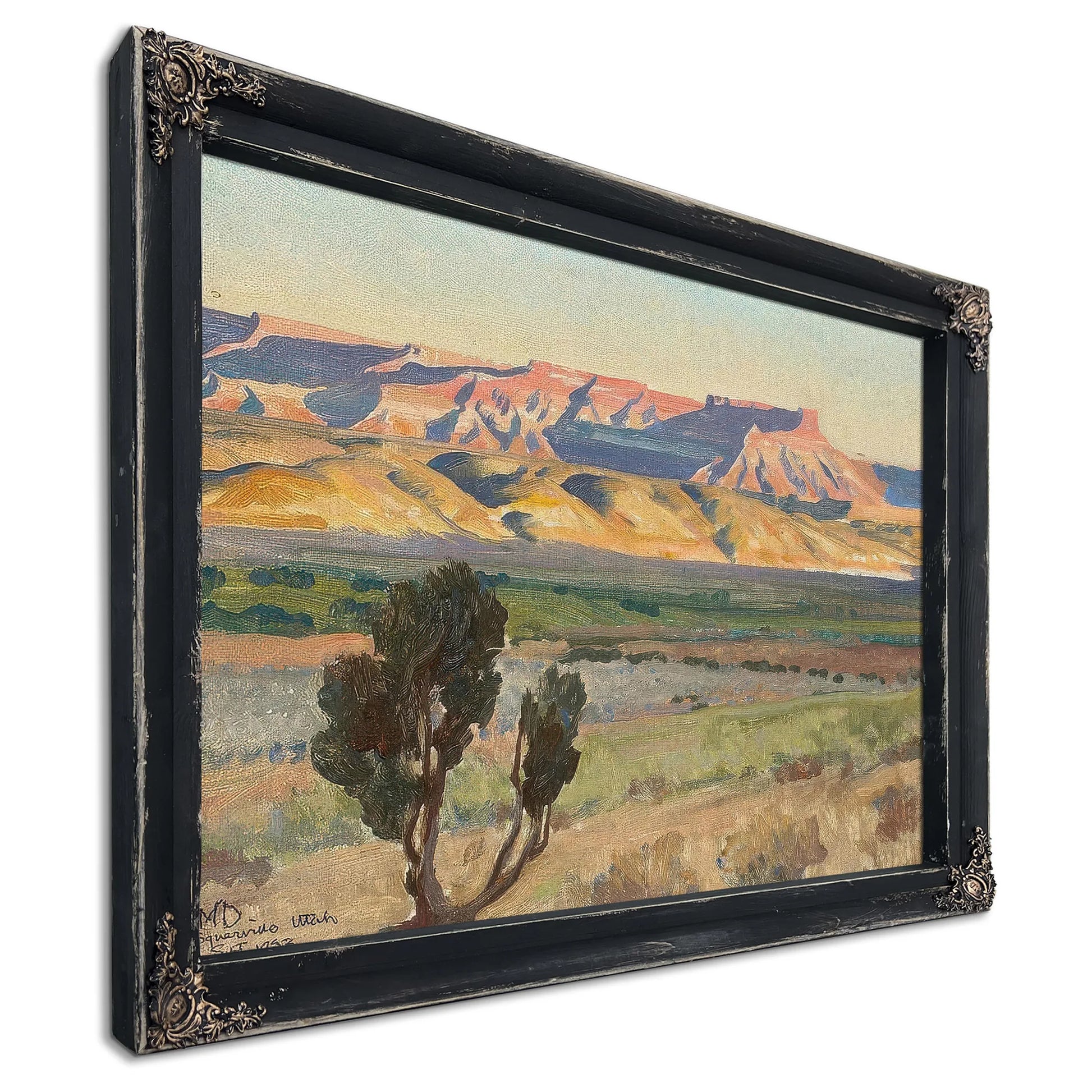 Fields Of Toquerville Utah By Maynard Dixon Fine Art Print