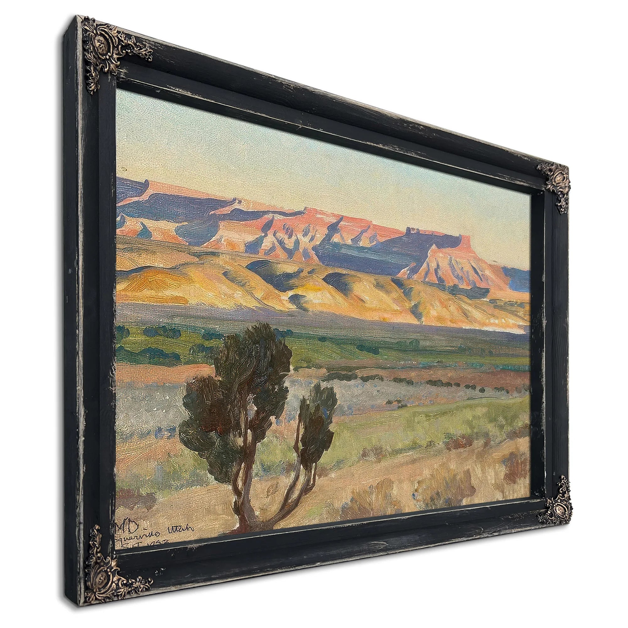 Fields Of Toquerville Utah By Maynard Dixon Fine Art Print