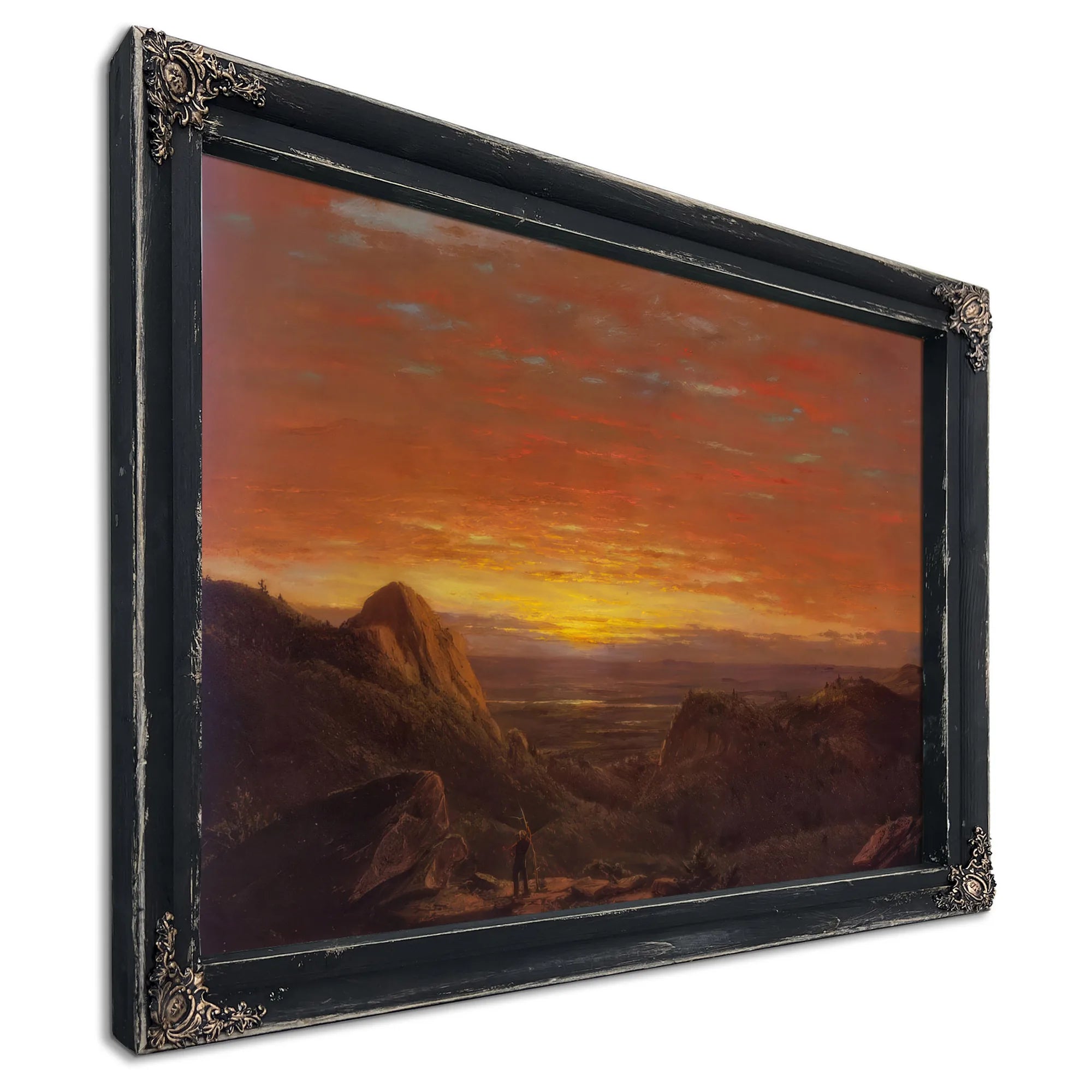 Morning 1848 By Frederic Edwin Church Fine Art Print