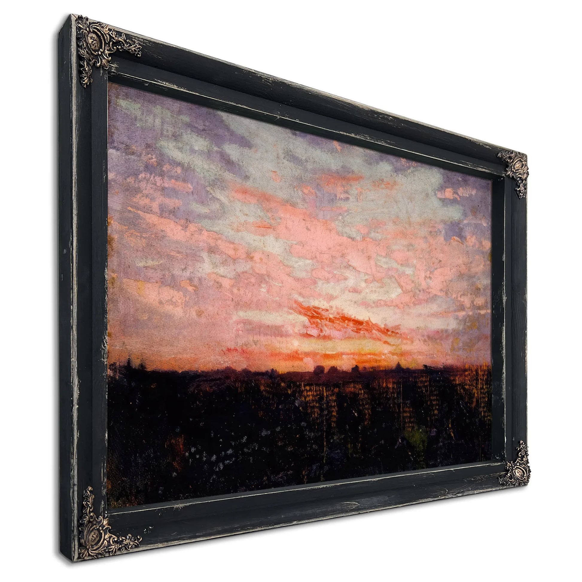 Sunrise Or Sunset, Study For Book, Concealing Coloration In The Animal Kingdom By Abbott Handerson Thayer Fine Art Print