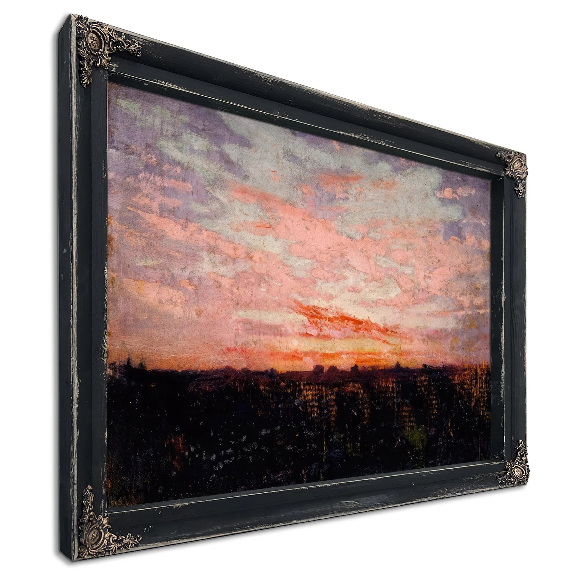 Sunrise Or Sunset, Study For Book, Concealing Coloration In The Animal Kingdom By Abbott Handerson Thayer Fine Art Print