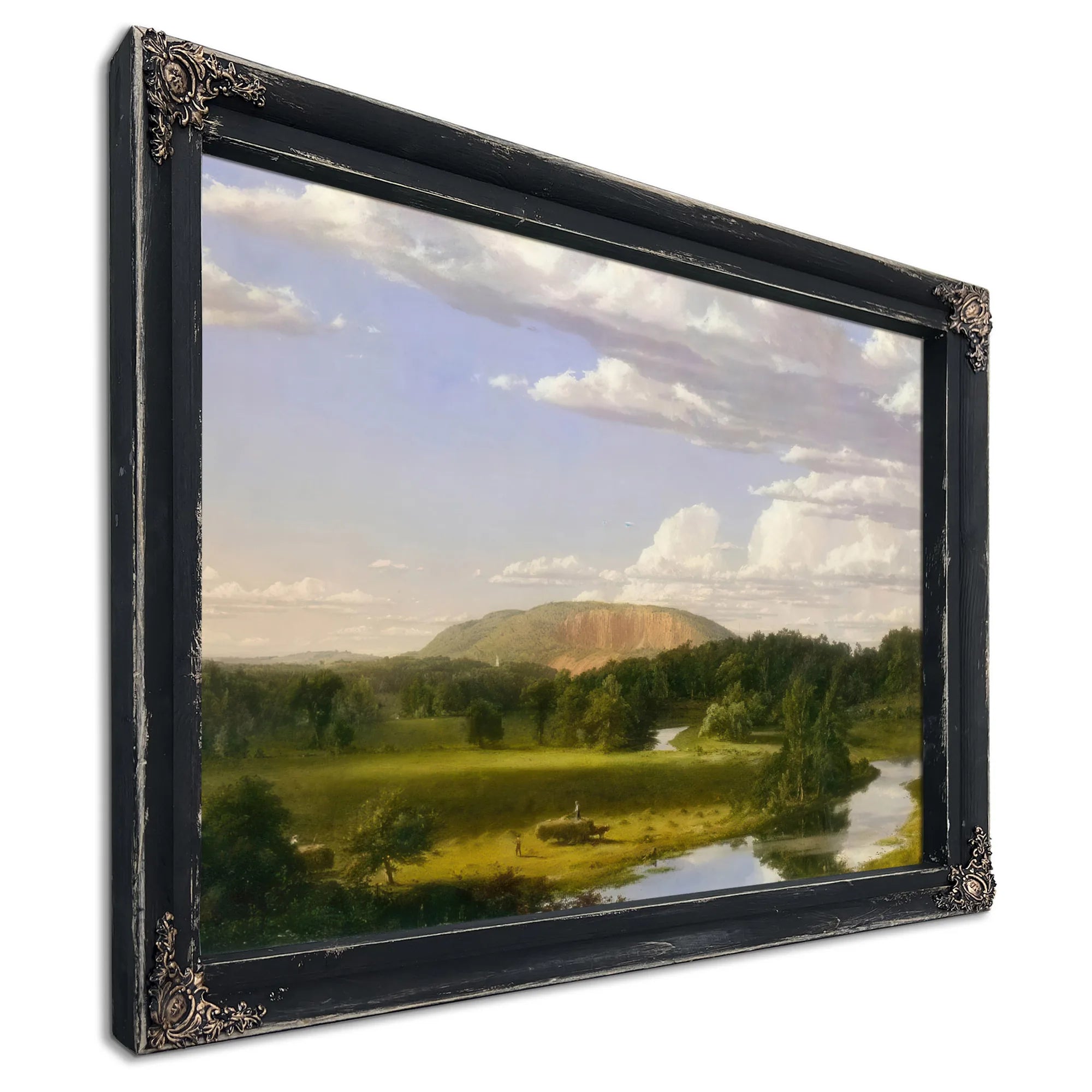 West Rock New Haven By Frederic Edwin Church Fine Art Print