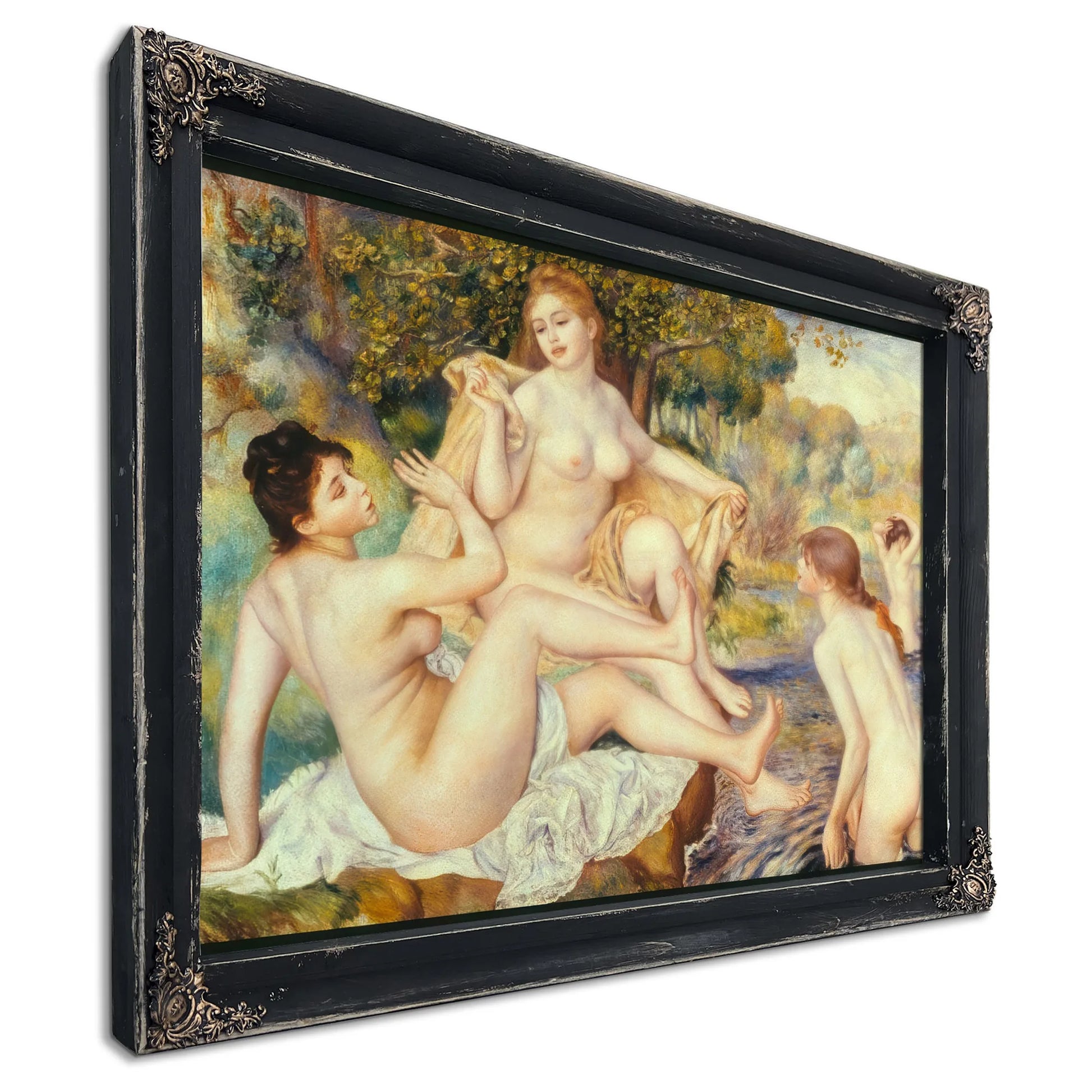 The Large Bathers By Pierre August Renoir Fine Art Print