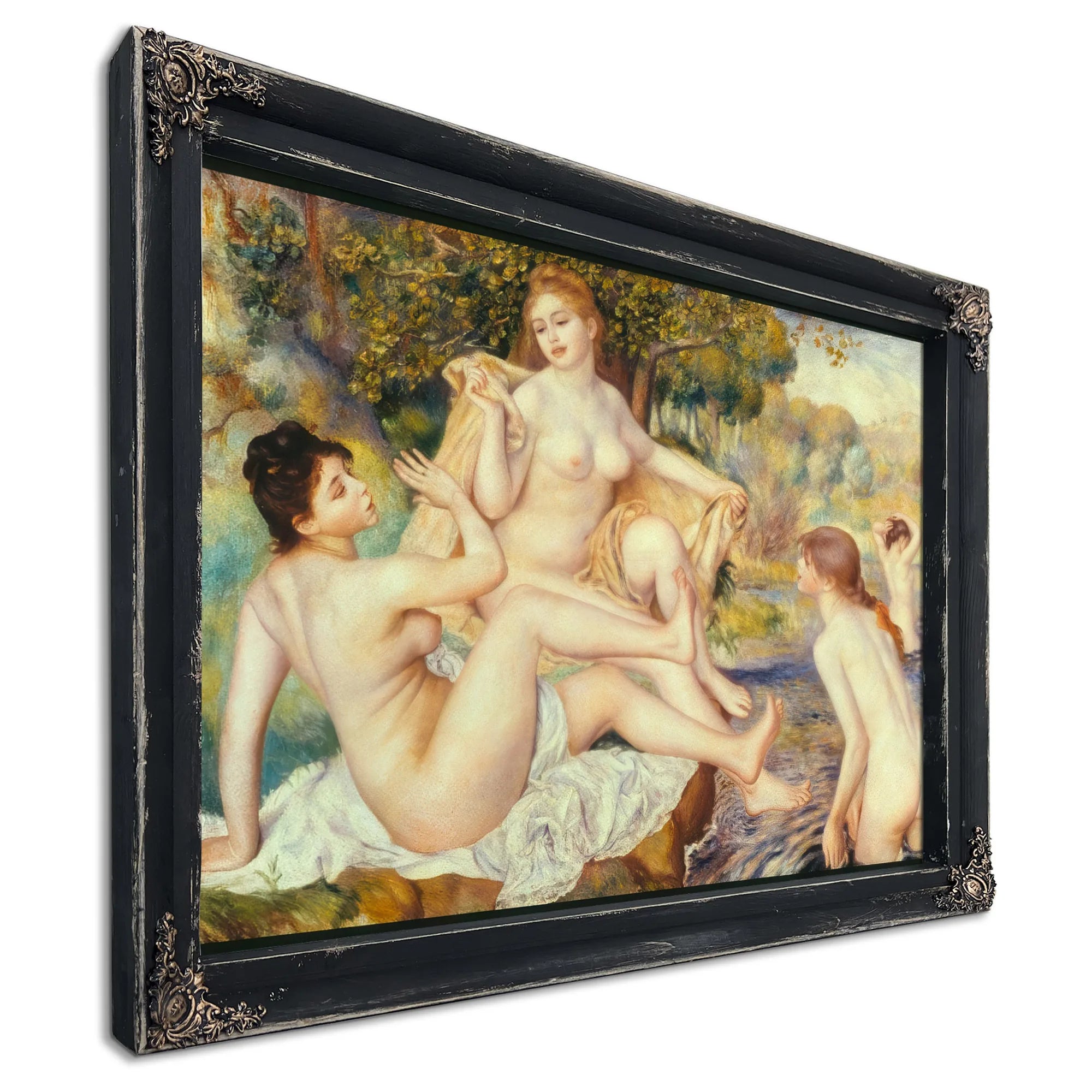 The Large Bathers By Pierre August Renoir Fine Art Print