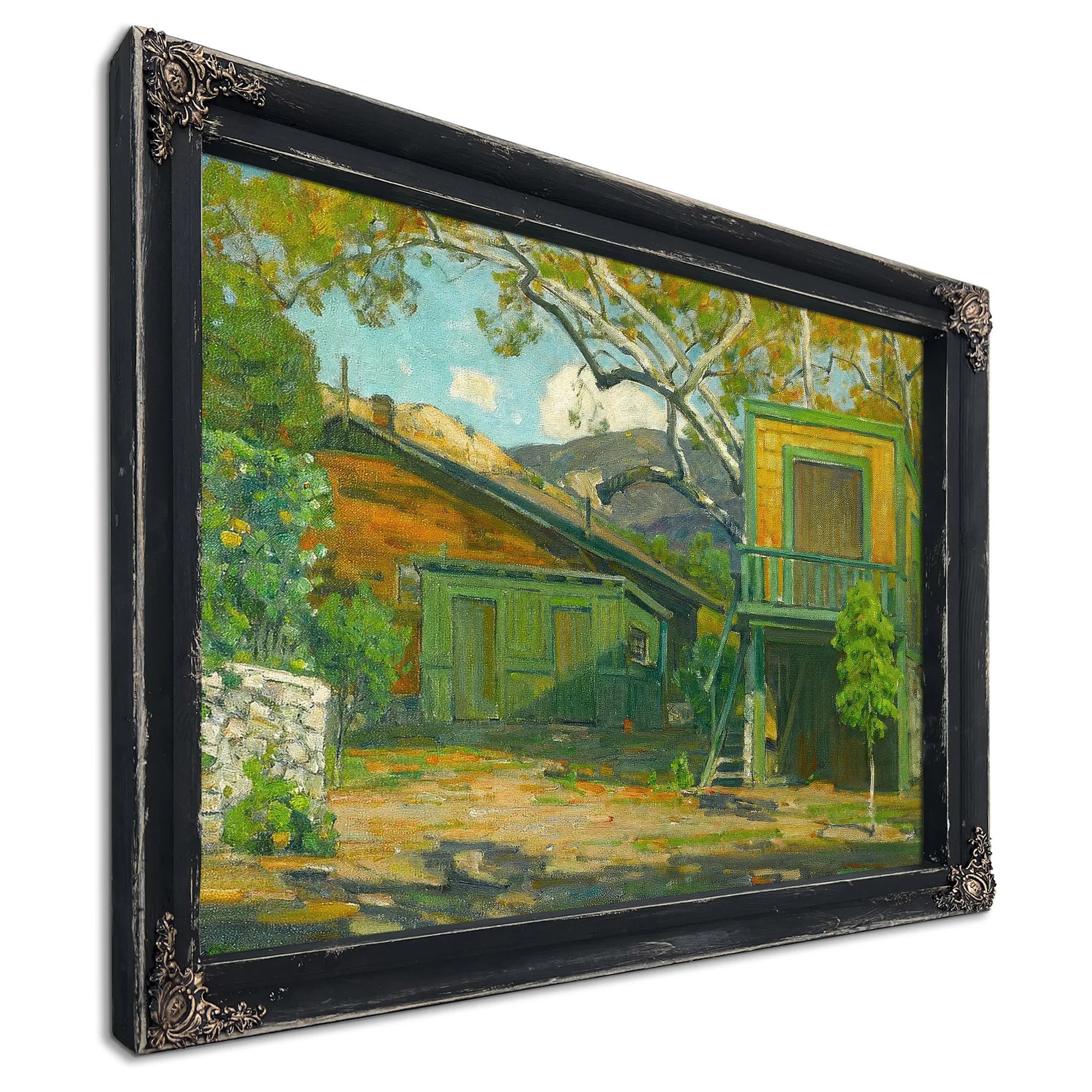 Canyon Cottage 1940 By William Wendt Fine Art Print