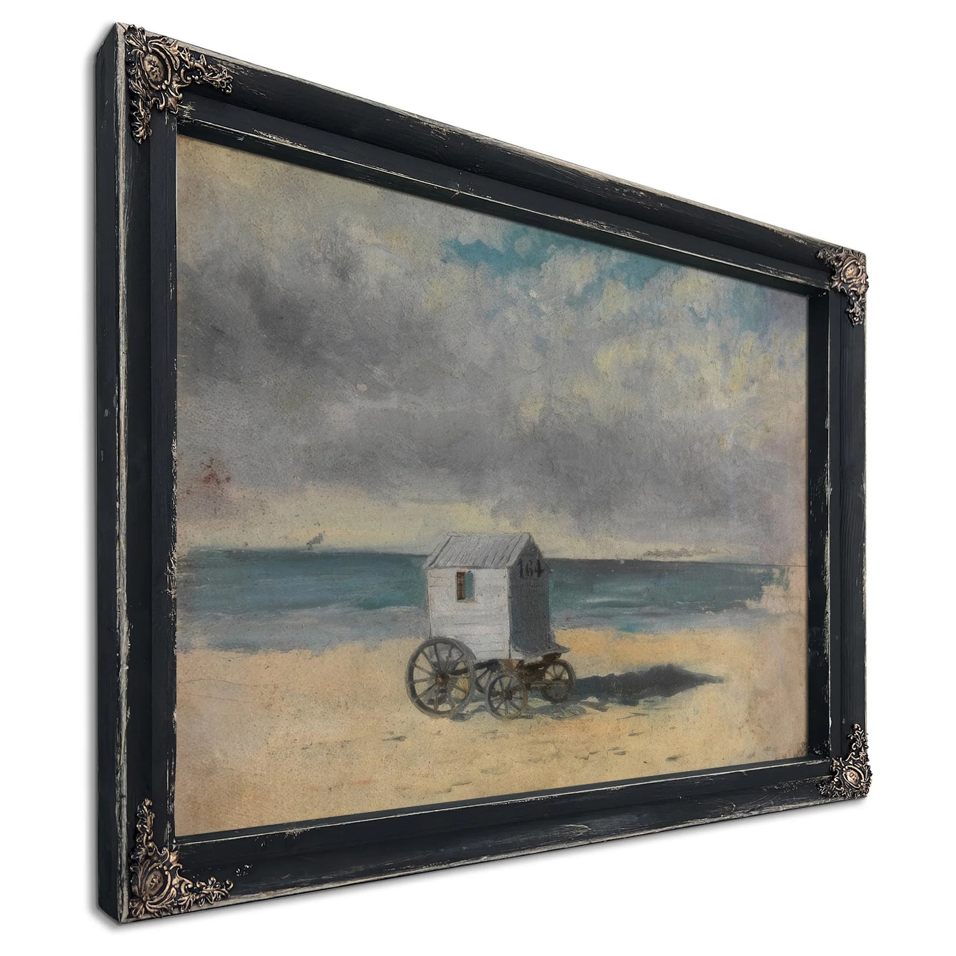 The Bathing Hut By James Ensor Fine Art Print