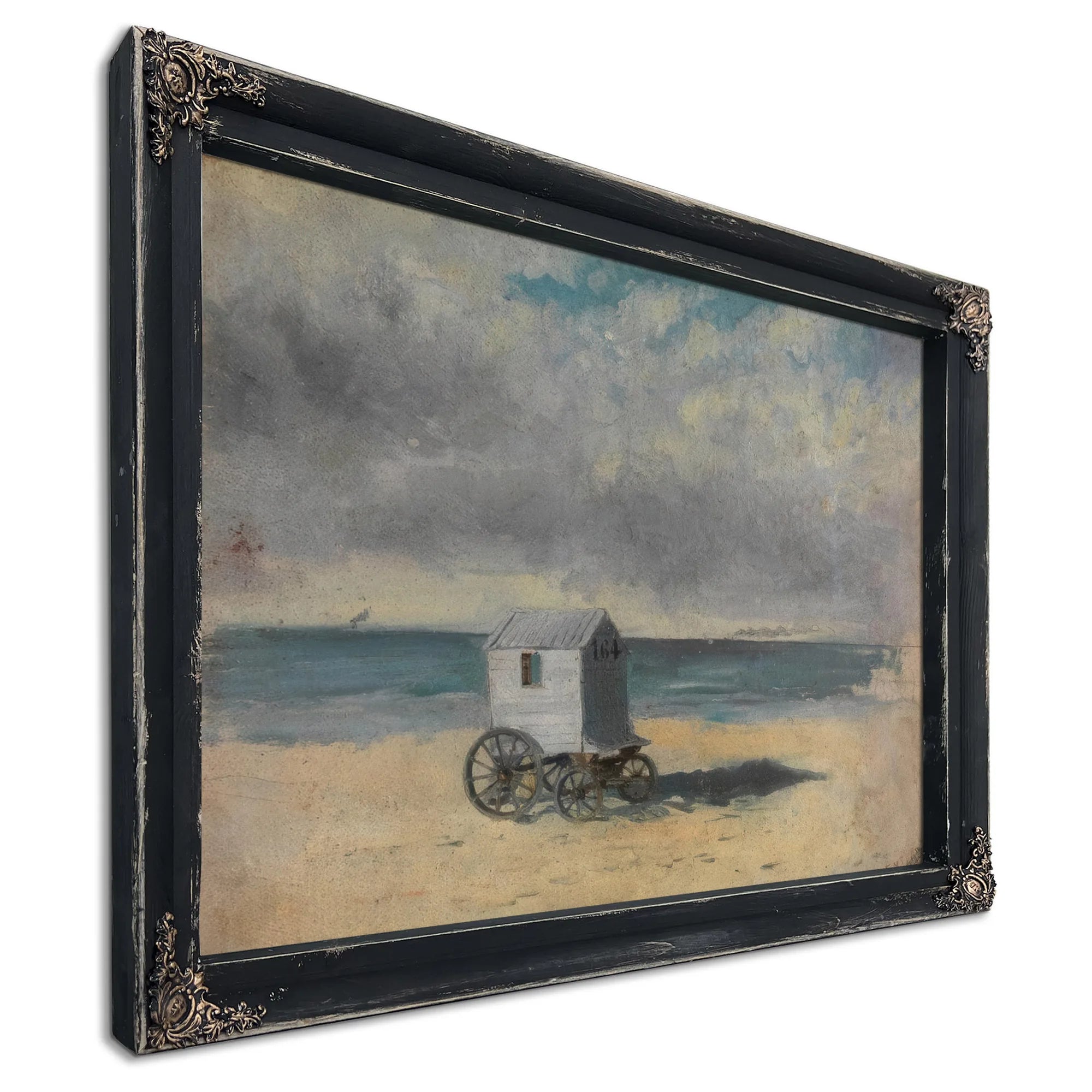 The Bathing Hut By James Ensor Fine Art Print