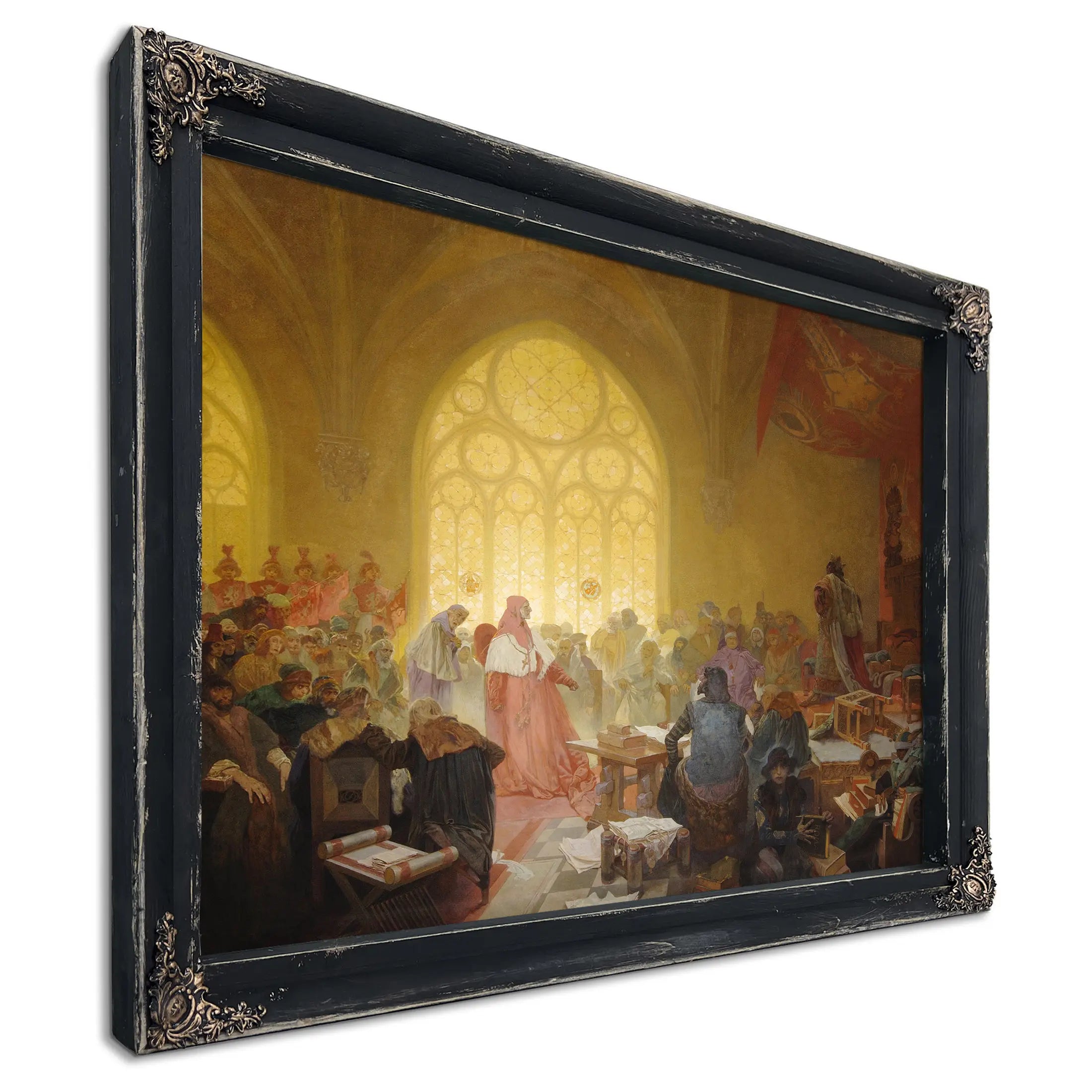 The Slav Epic Cicle Xiii by Alphonse Mucha