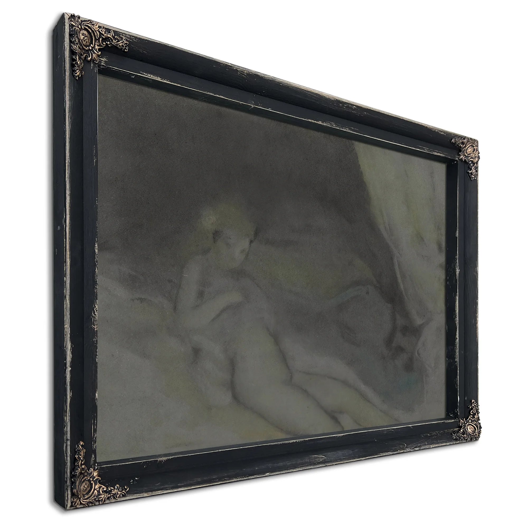 Untitled Reclining Woman 1909 By Everett Shinn Fine Art Print