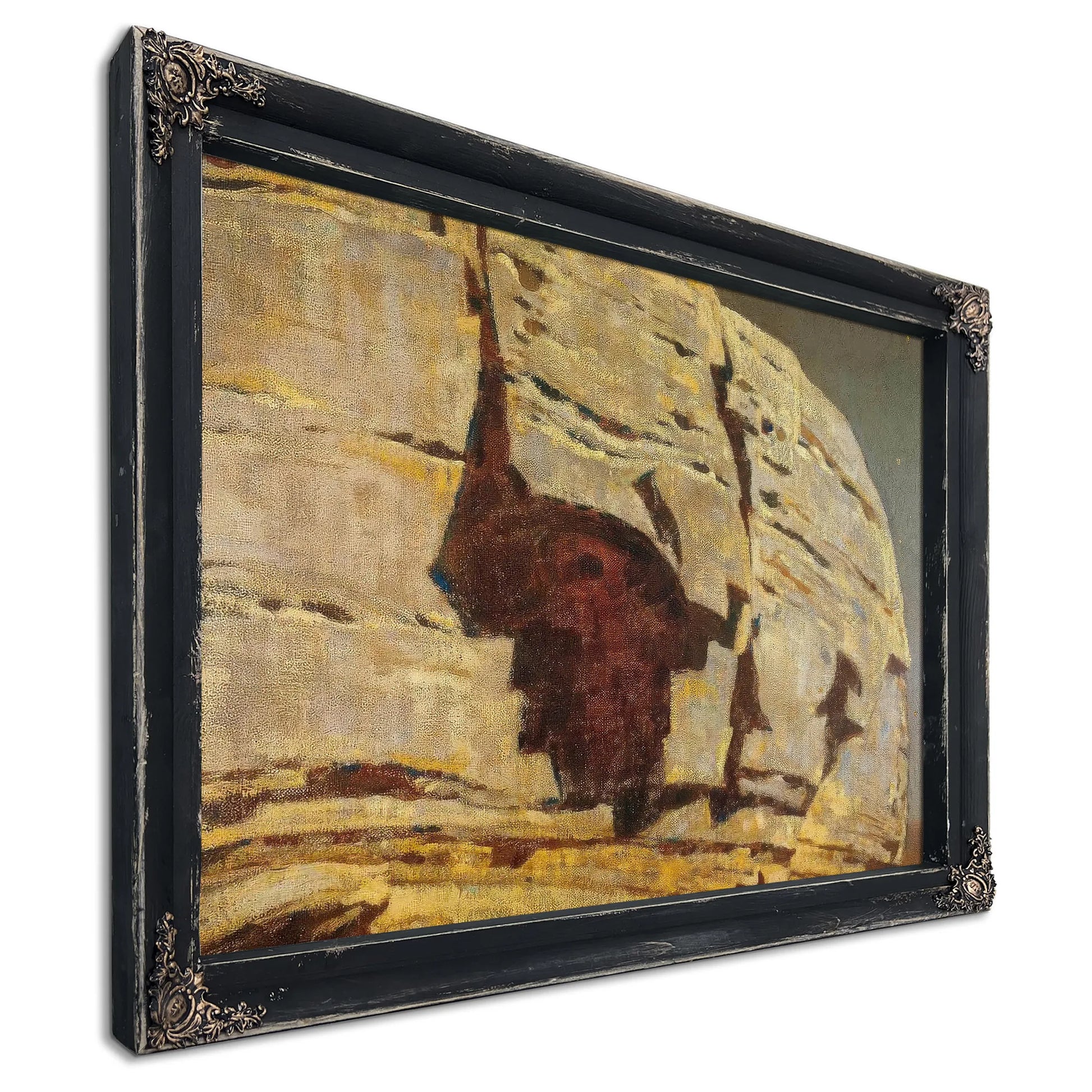 The Grim Wall By Maynard Dixon Fine Art Print