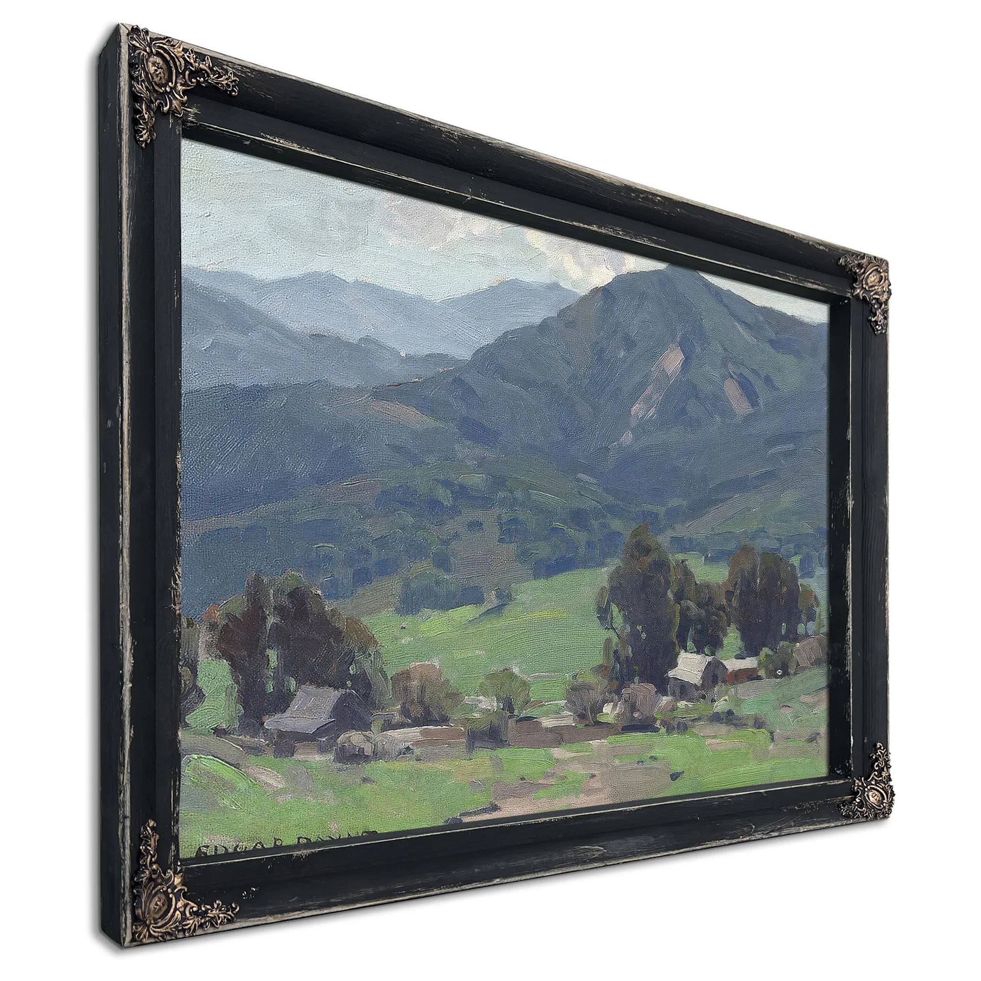 Scene Near Calabasas By Edgar Payne Fine Art Print